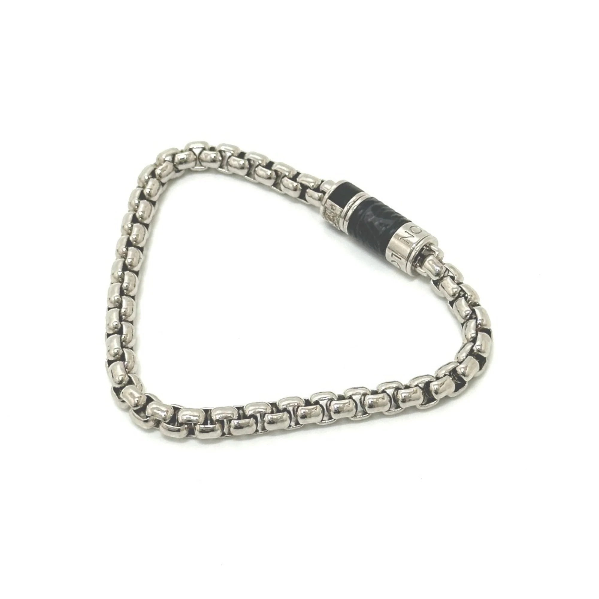 Monogram Bracelet Silver Metal - Image 2