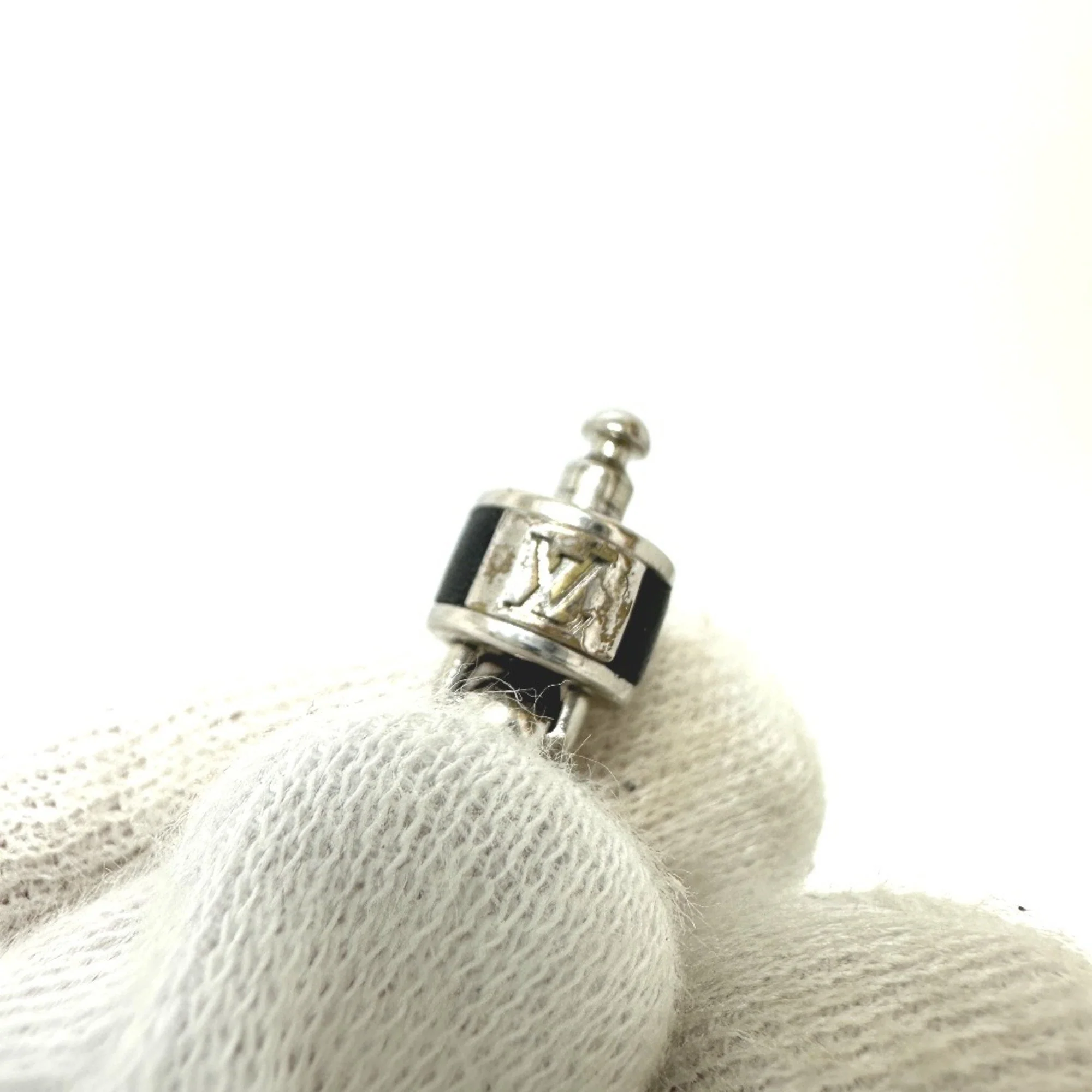 Monogram Bracelet Silver Metal - Image 4