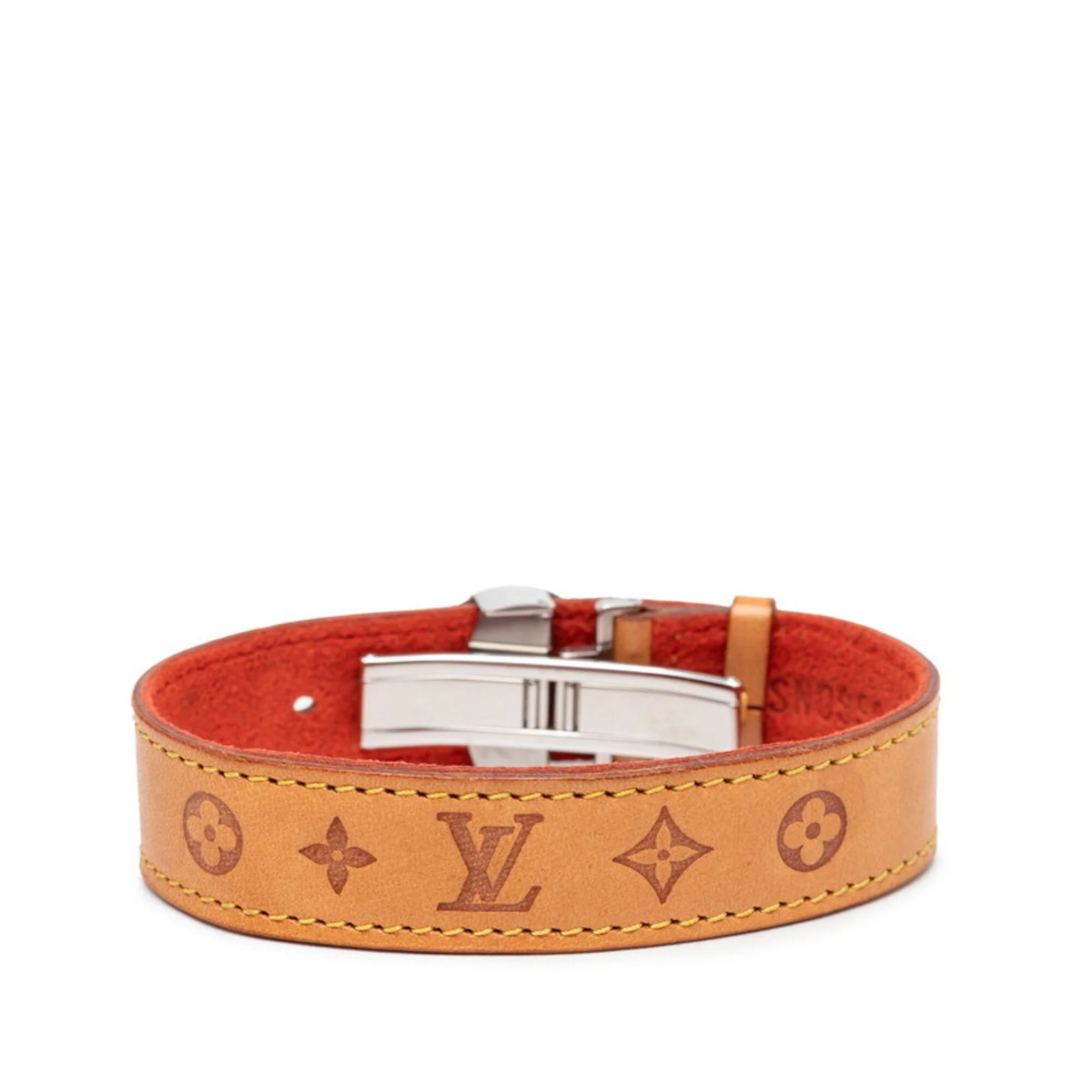 Monogram Good Luck Bracelet Leather and Metal - Image 3