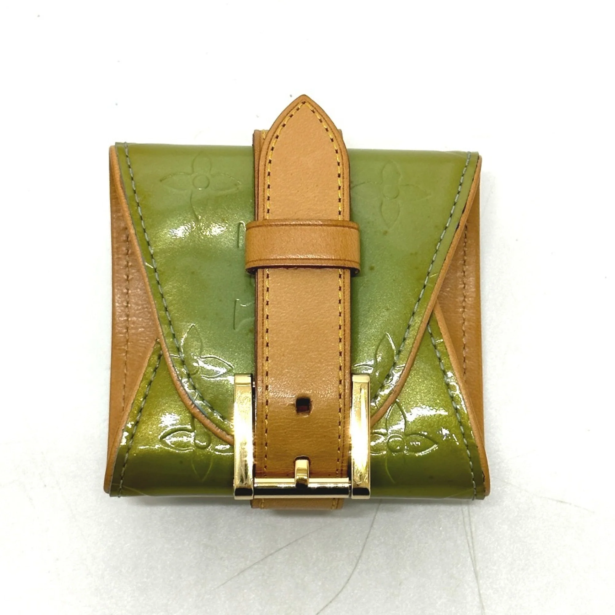 Monogram Vernis Bracelet Green
