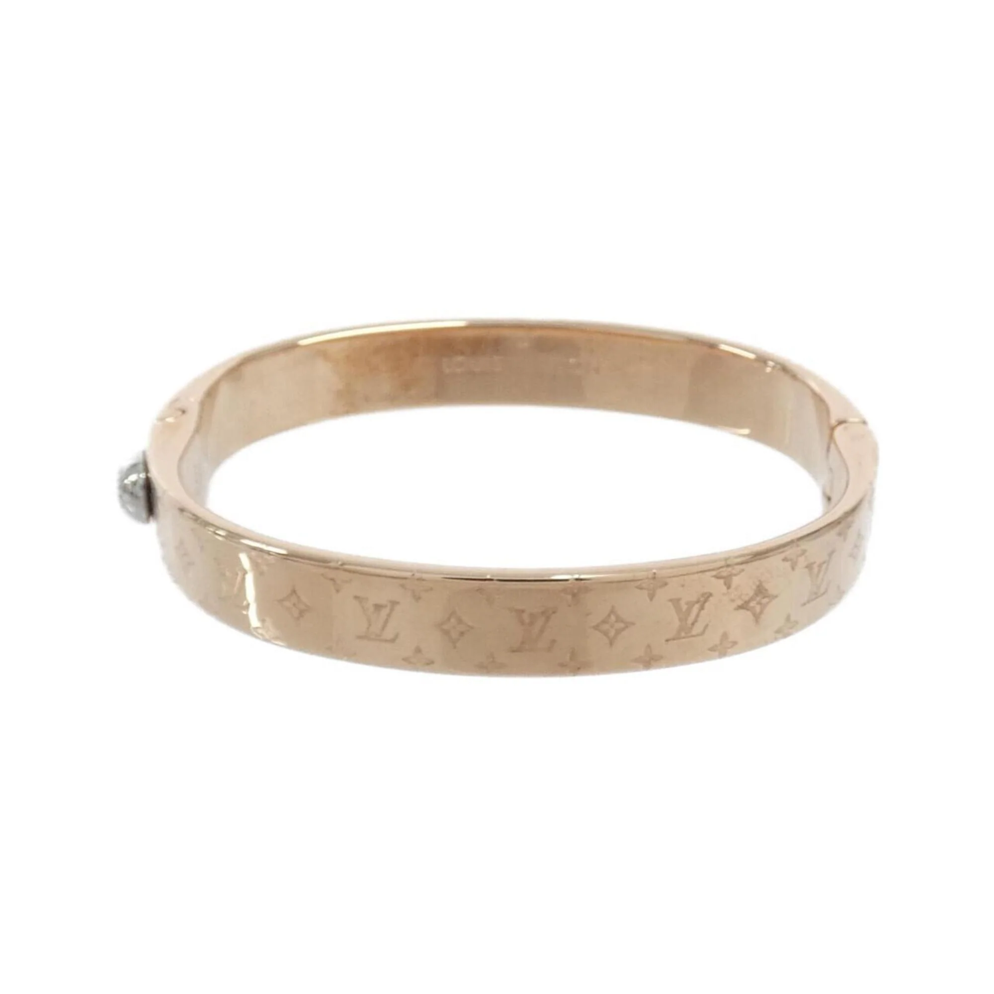 Nanogram S Cuff Bracelet Pink Gold and Silver