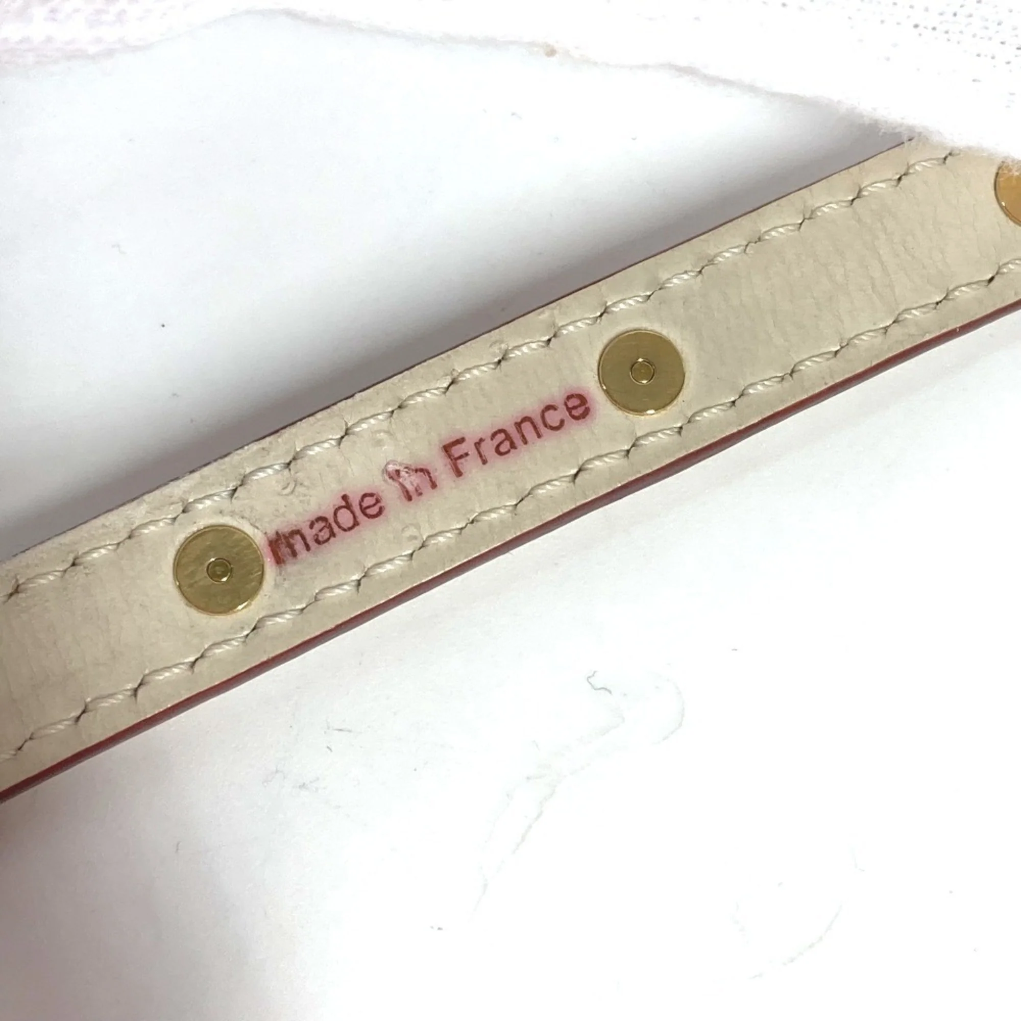 Suhali Bracelet Leather Blanc White - Image 7