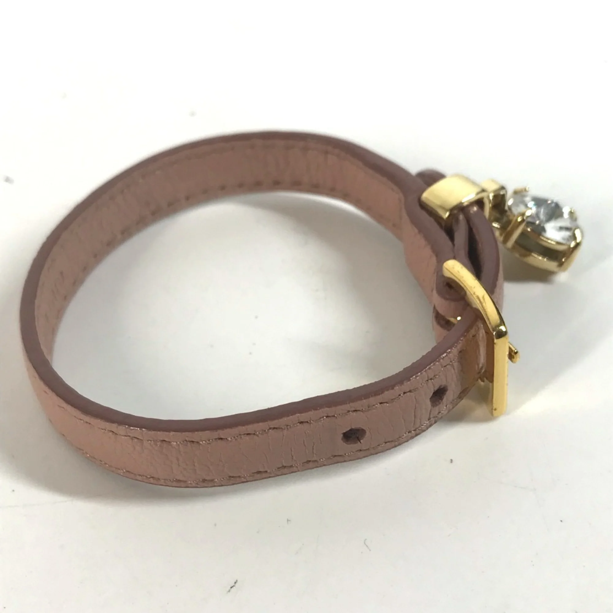 Bracelet Leather Pink - Image 2