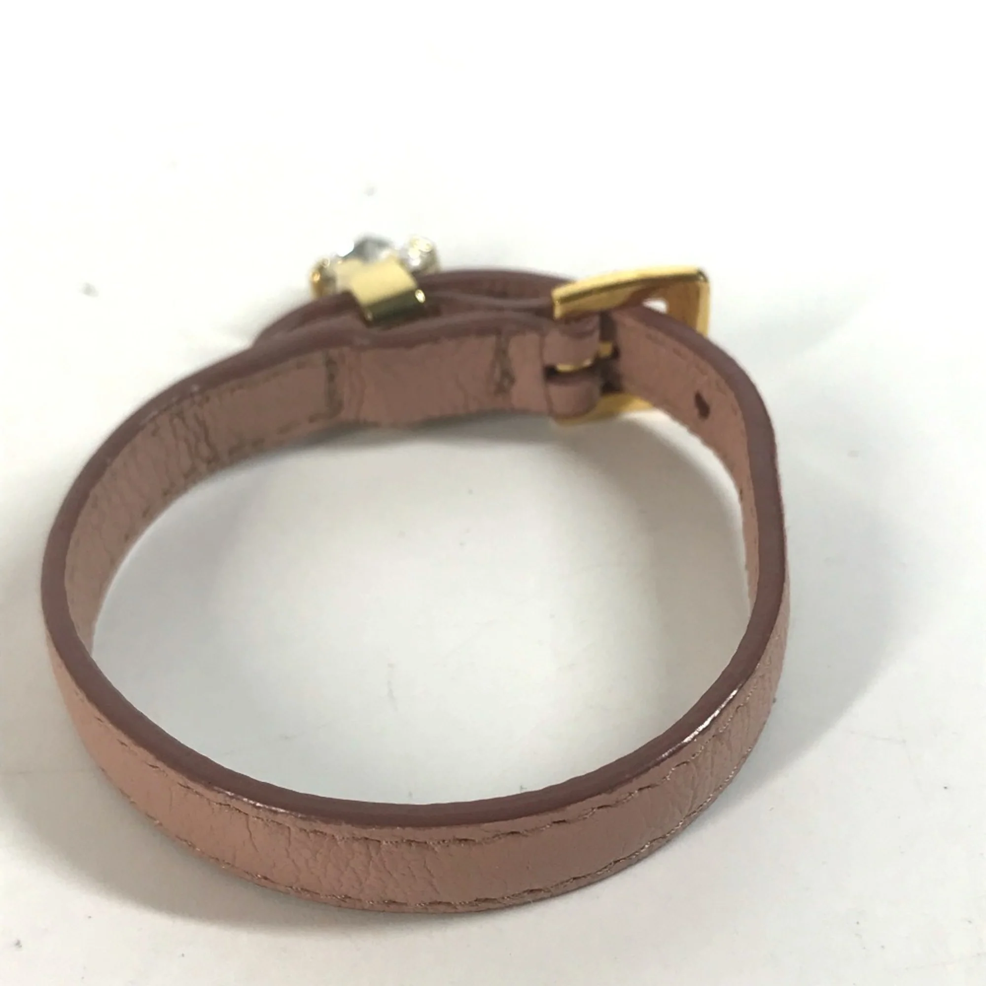 Bracelet Leather Pink - Image 3