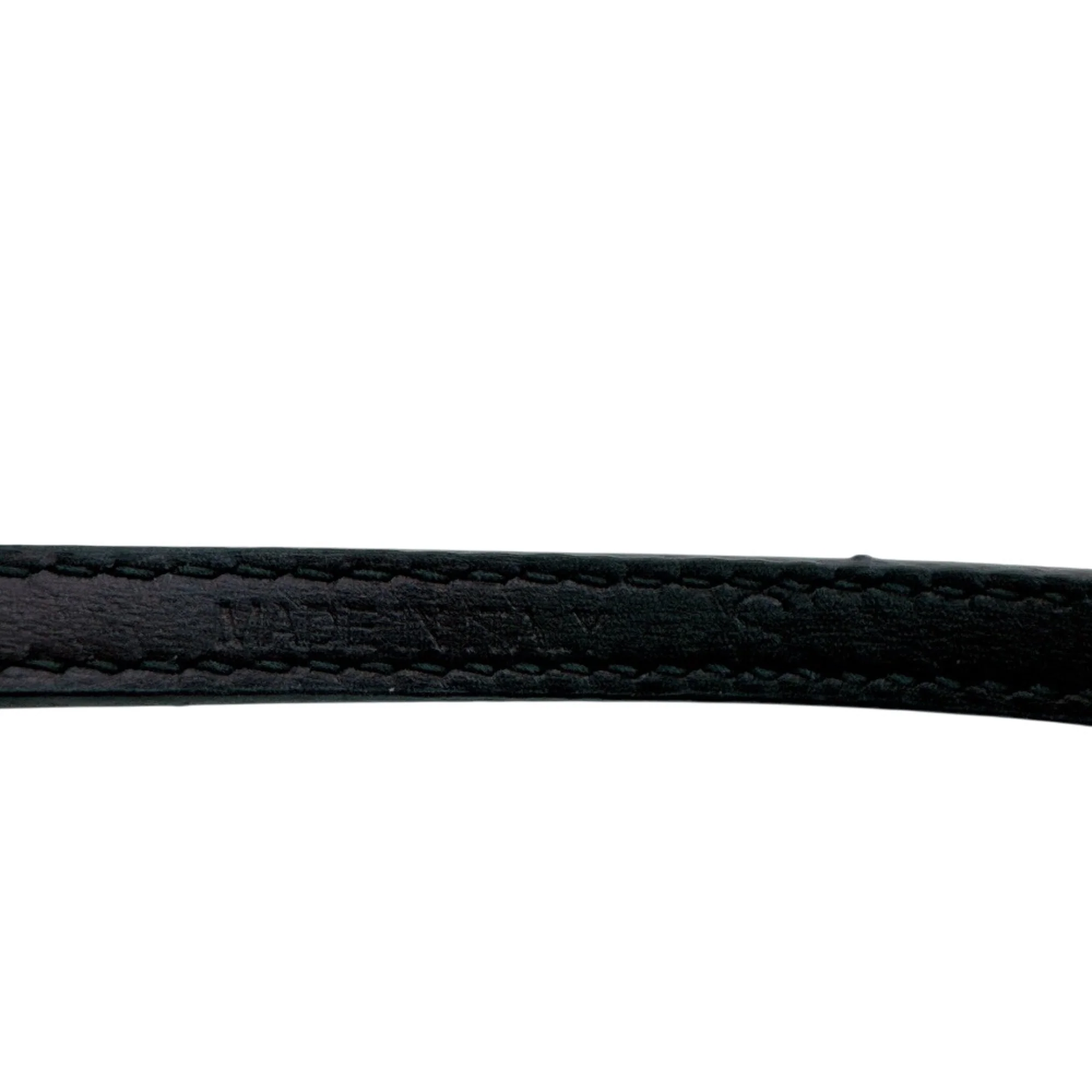 Triangle Plate Bracelet Leather Black - Image 7