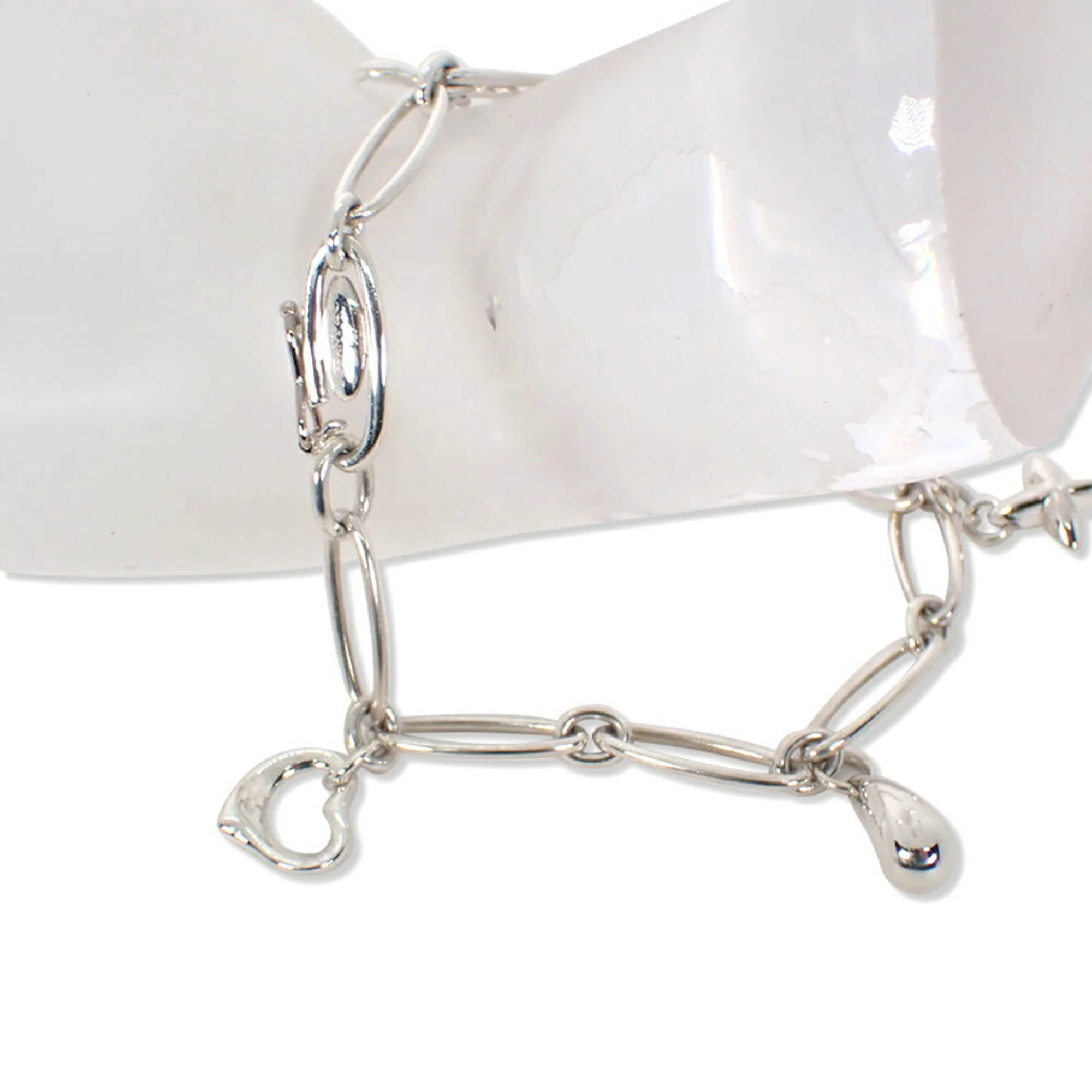 5 Charm Bracelet Sterling Silver - Image 2