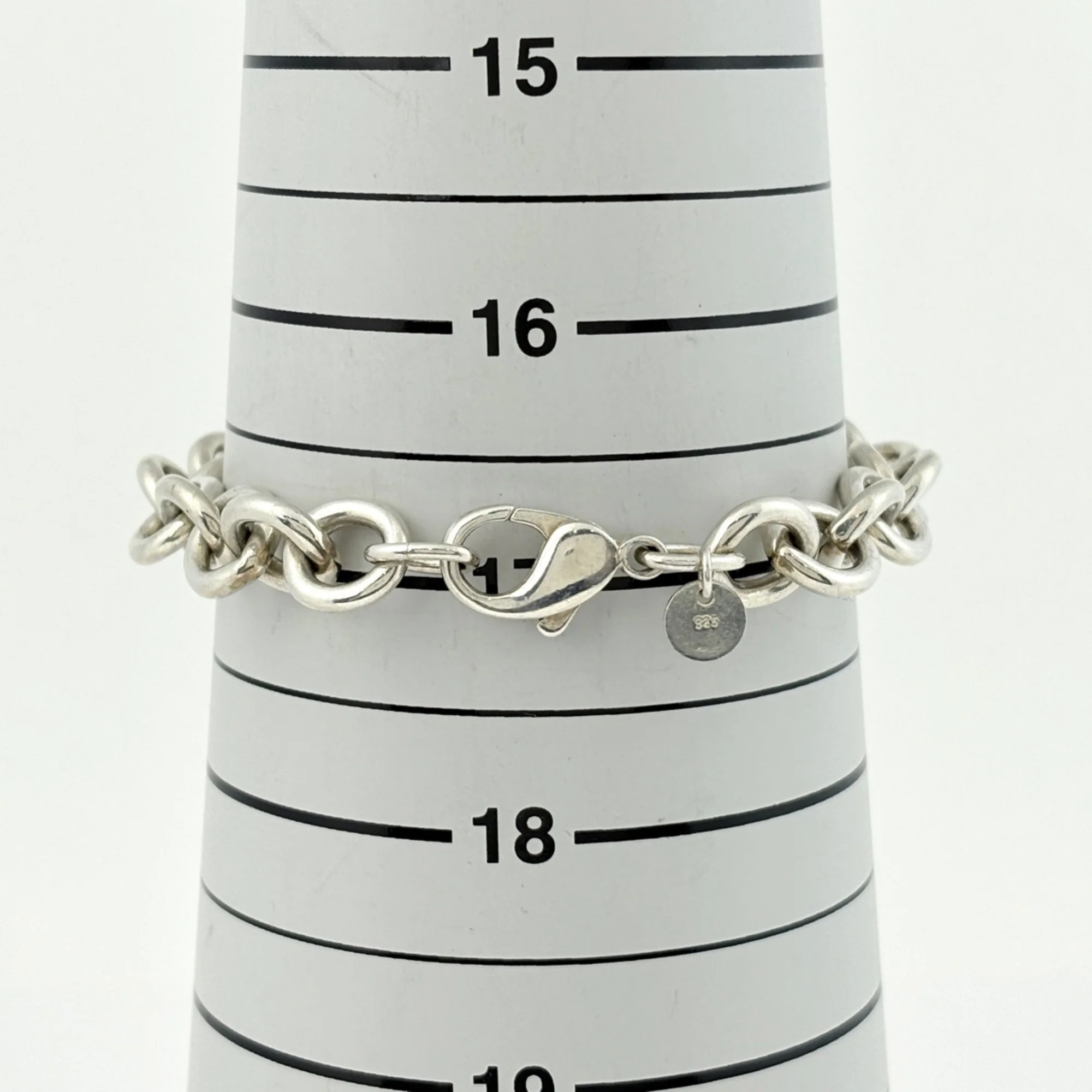 Ball Chain Bracelet Sterling Silver - Image 4