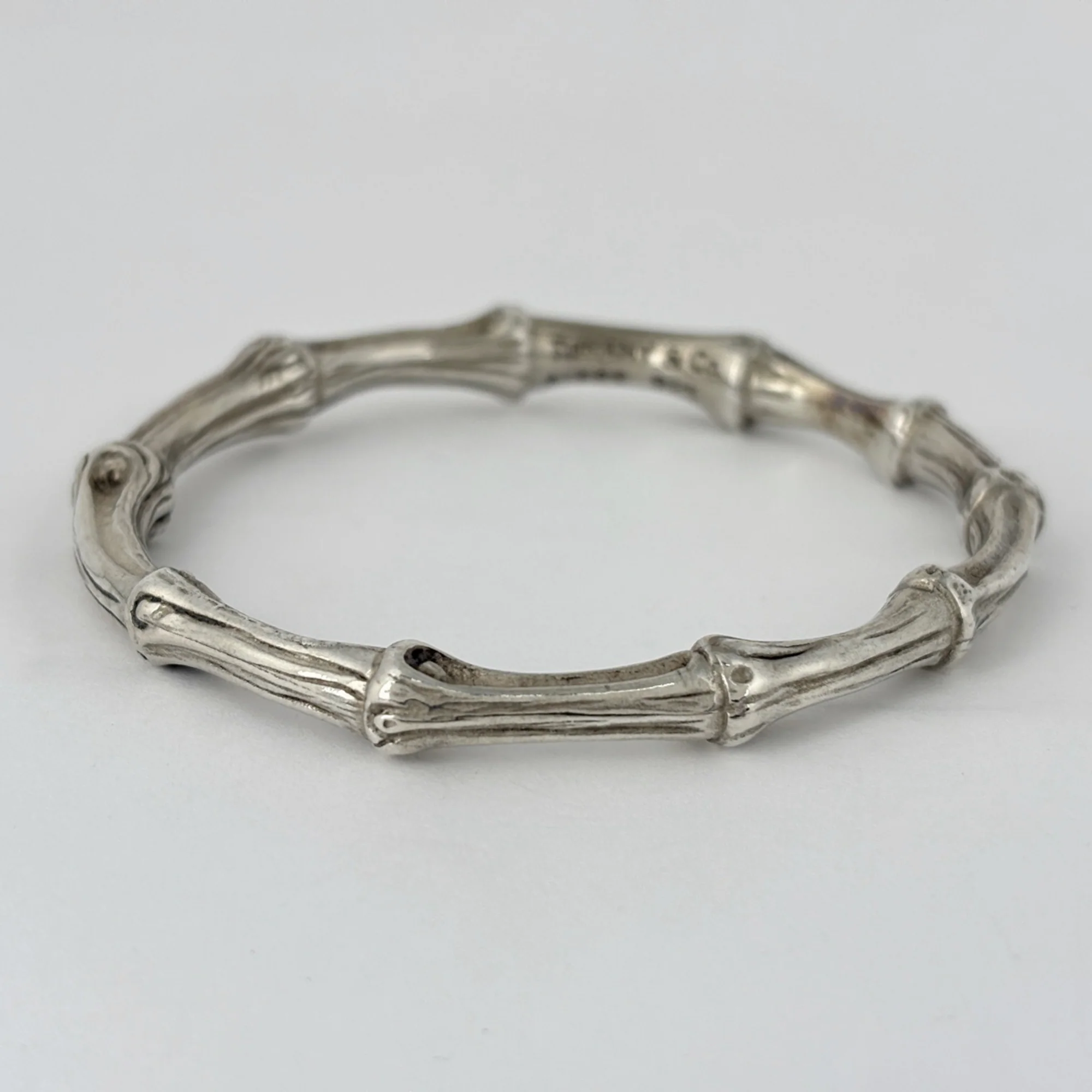 Bamboo Bracelet Sterling Silver - Image 2