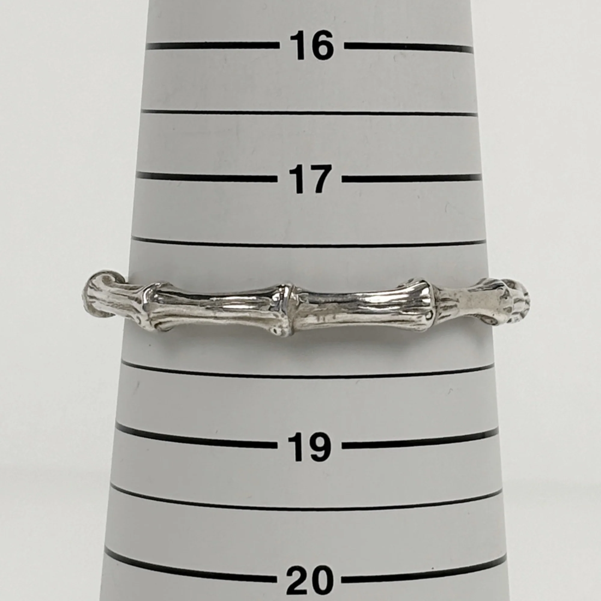 Bamboo Bracelet Sterling Silver - Image 5