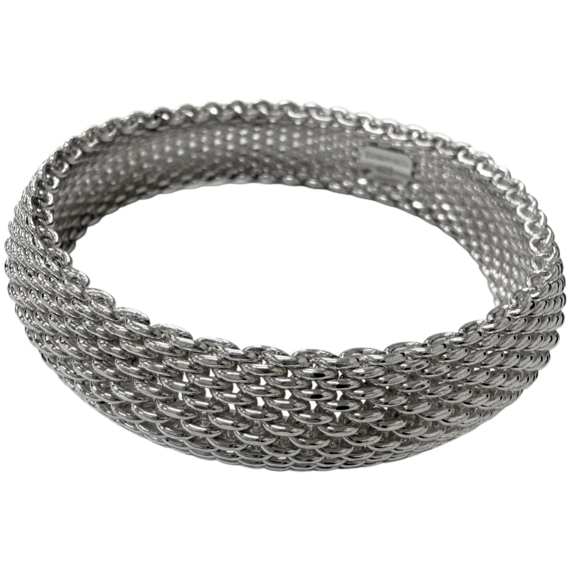 Bangle Sterling Silver Bracelet