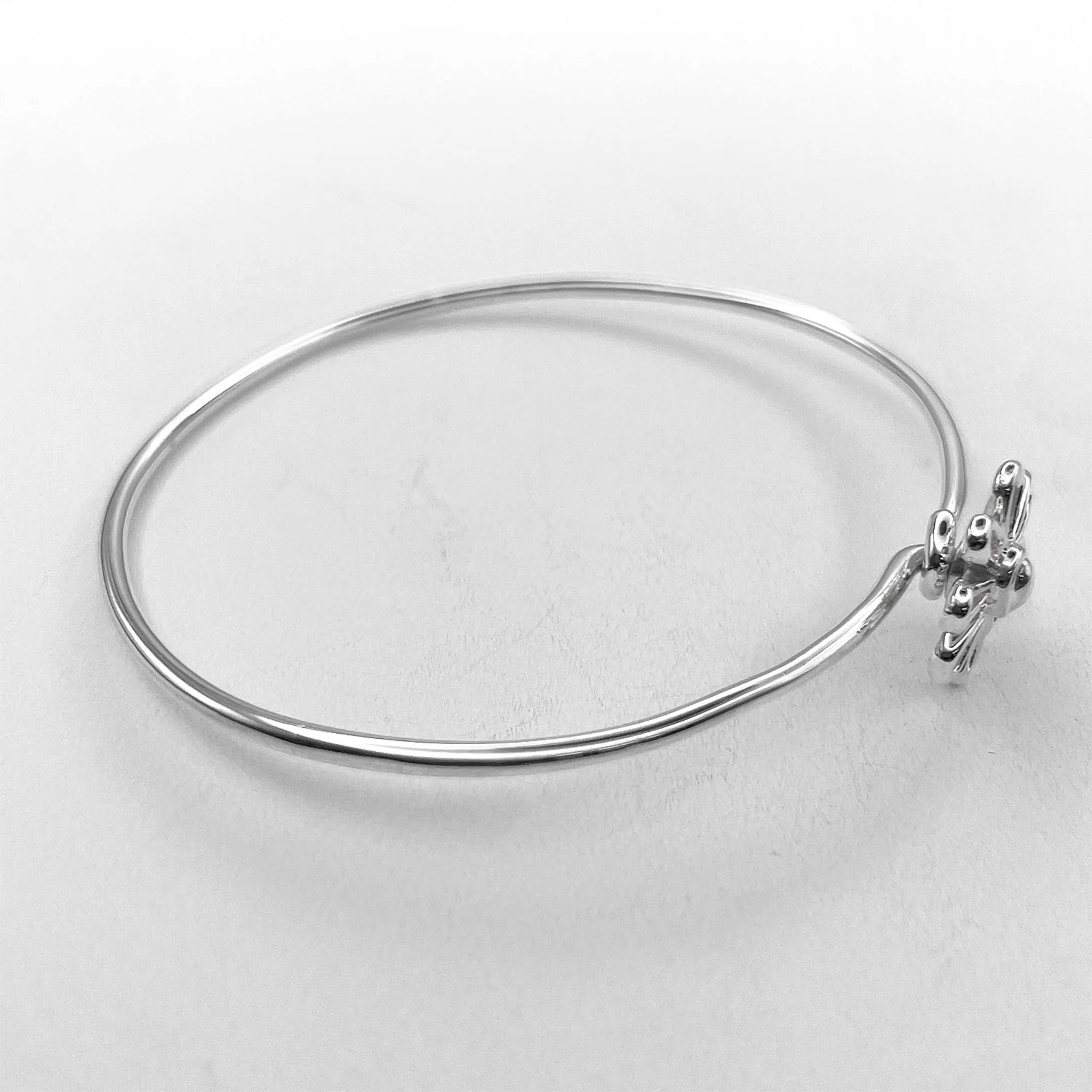 Daisy Flower Bracelet Sterling Silver - Image 5