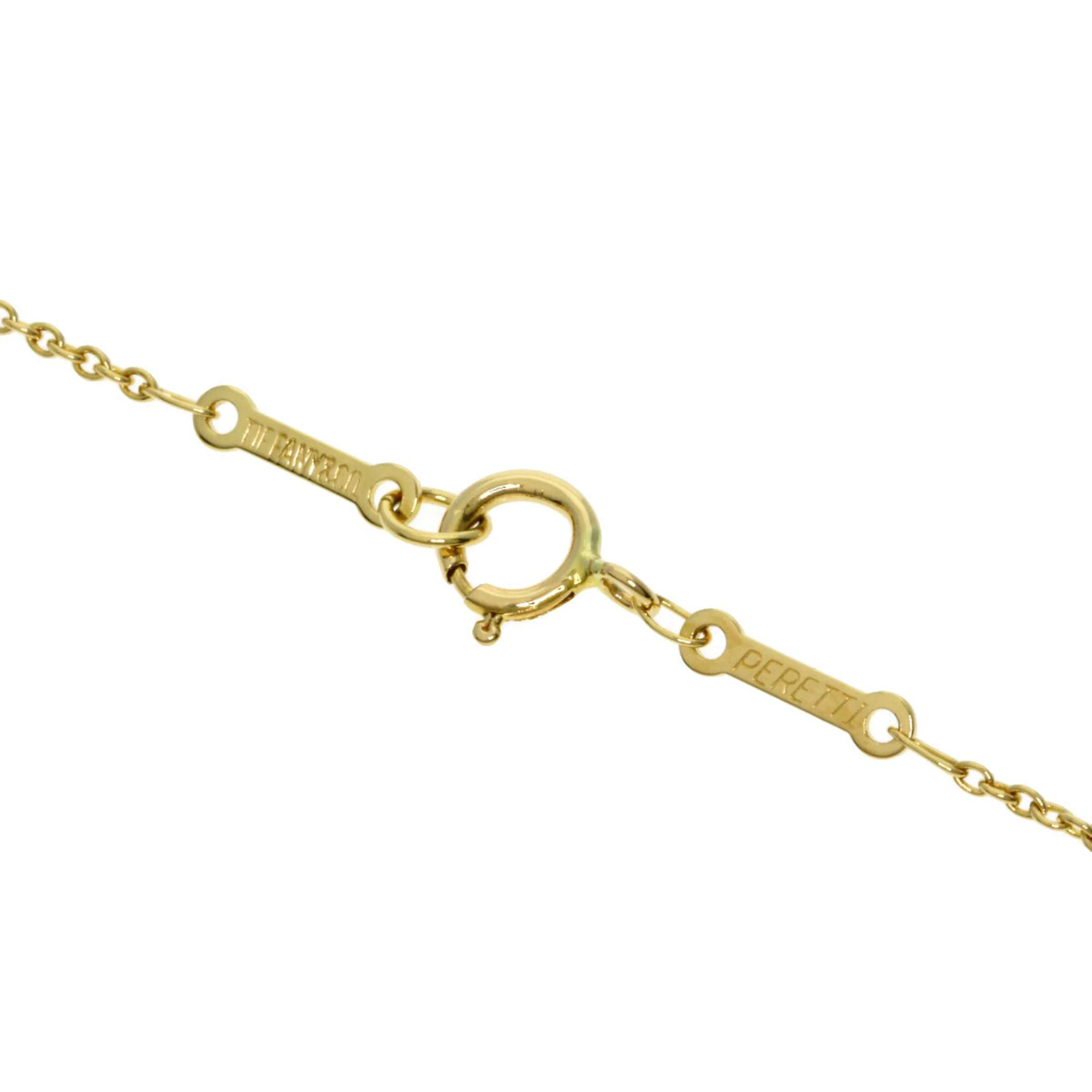 Elsa Peretti Diamonds By The Yard Pendant Necklace 18K Yellow Gold and Diamond - Image 5