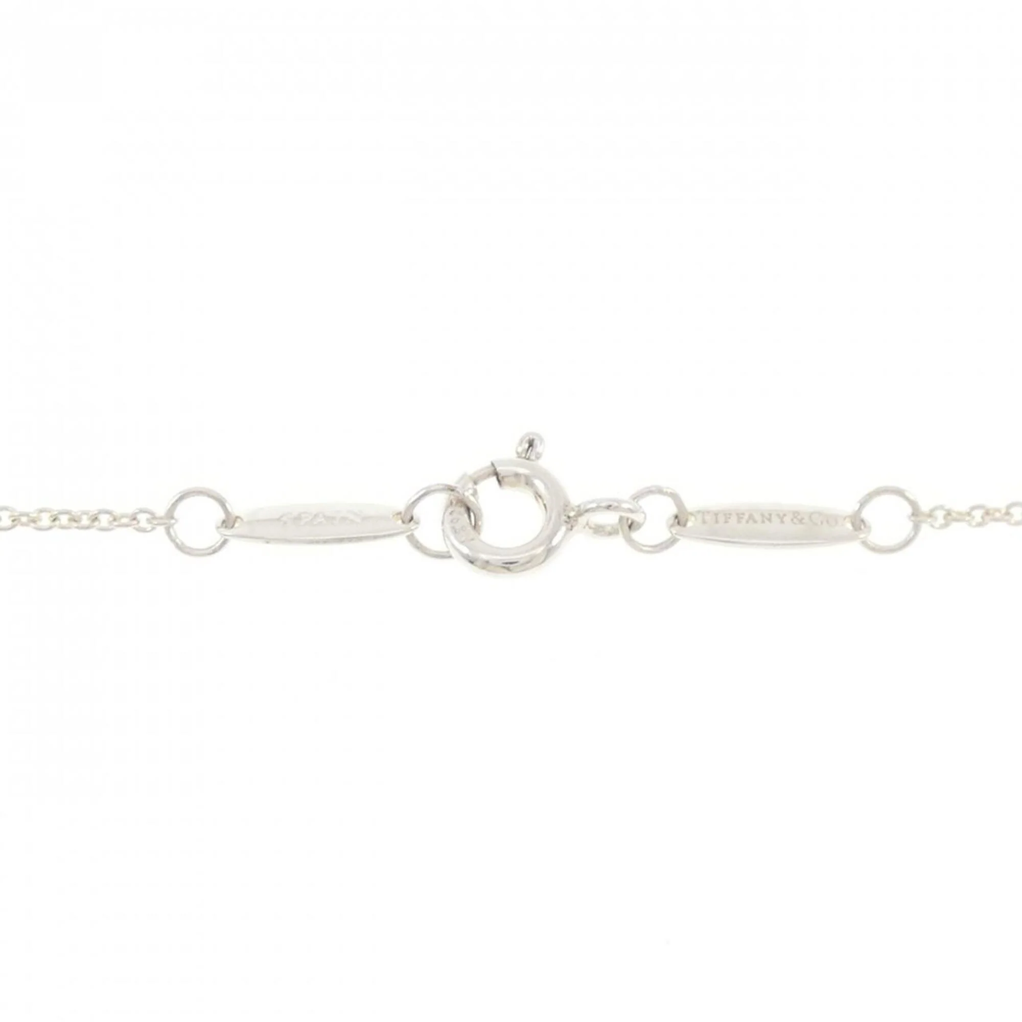Elsa Peretti Diamonds By The Yard Pendant Necklace Sterling Silver and Diamond - Image 4