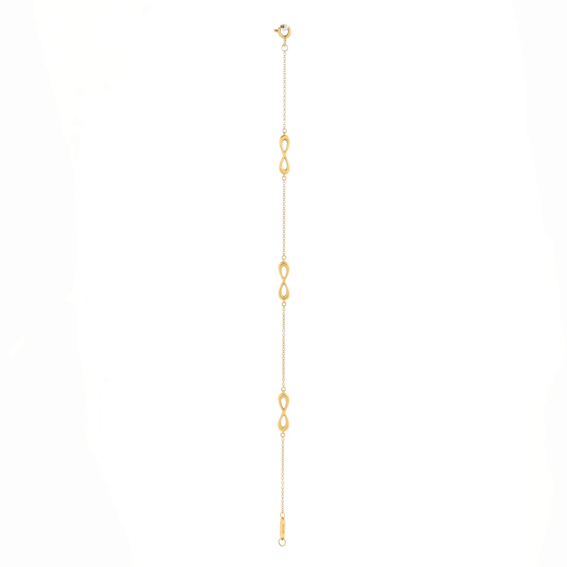 Endless Infinity Bracelet 18K Yellow Gold - Image 2