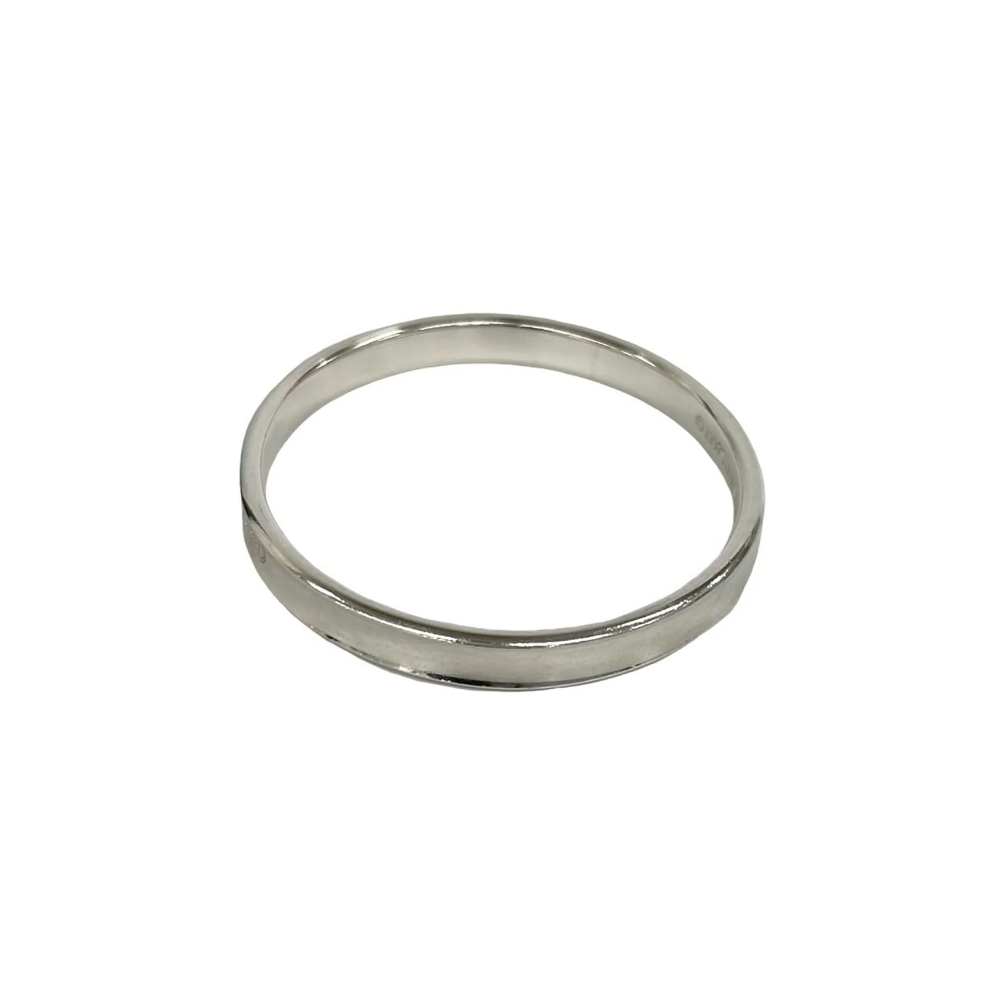 Engraved Narrow Bracelet Sterling Silver - Image 4