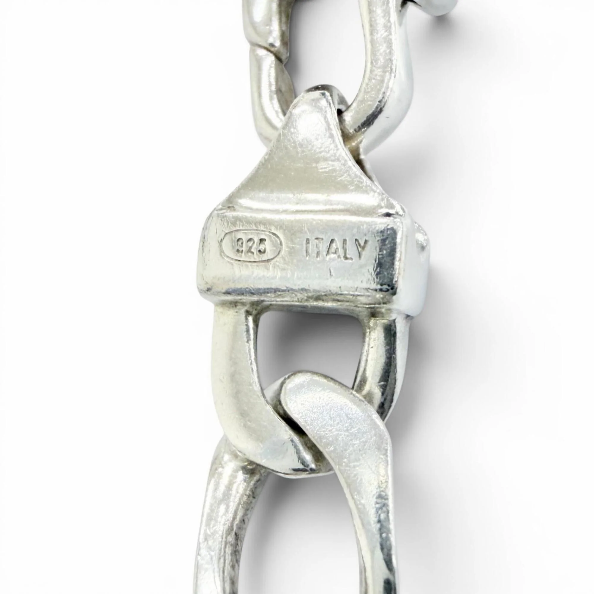 Figaro Bracelet Sterling Silver - Image 5