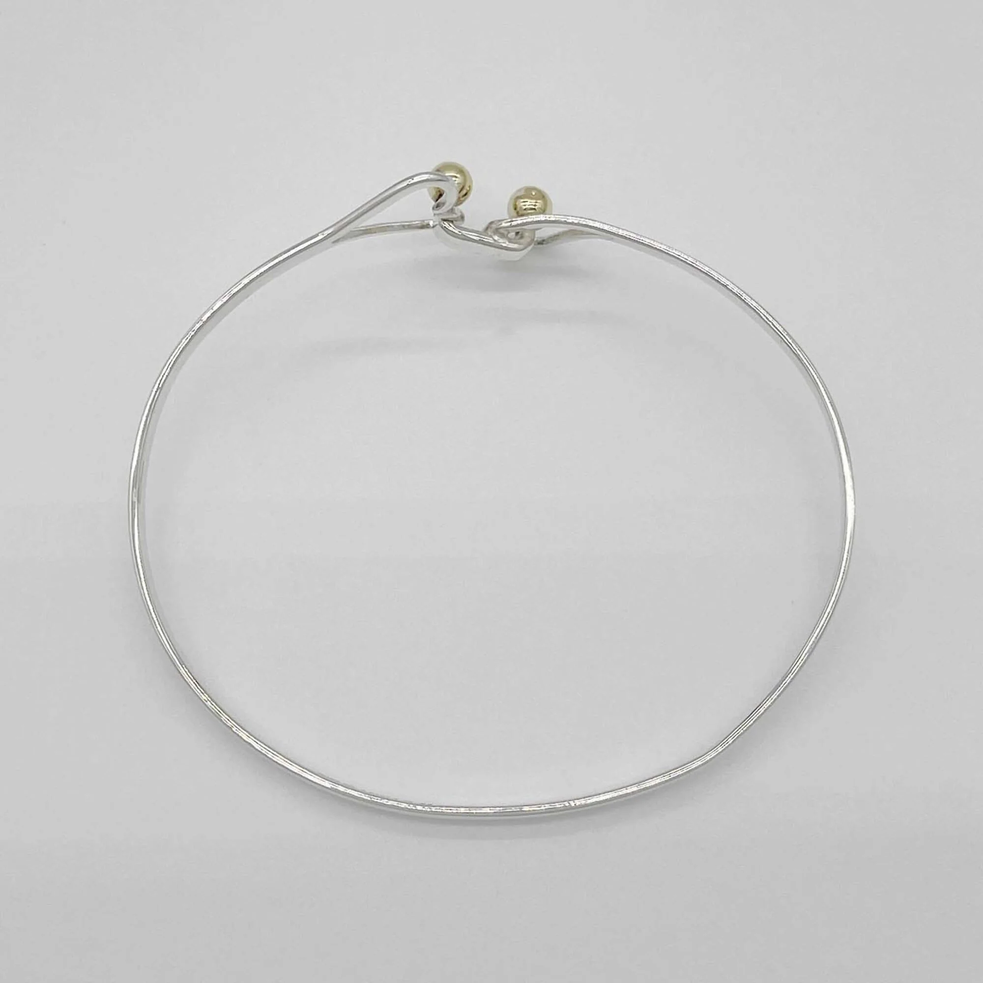 Hook Eye Bracelet Sterling Silver - Image 4