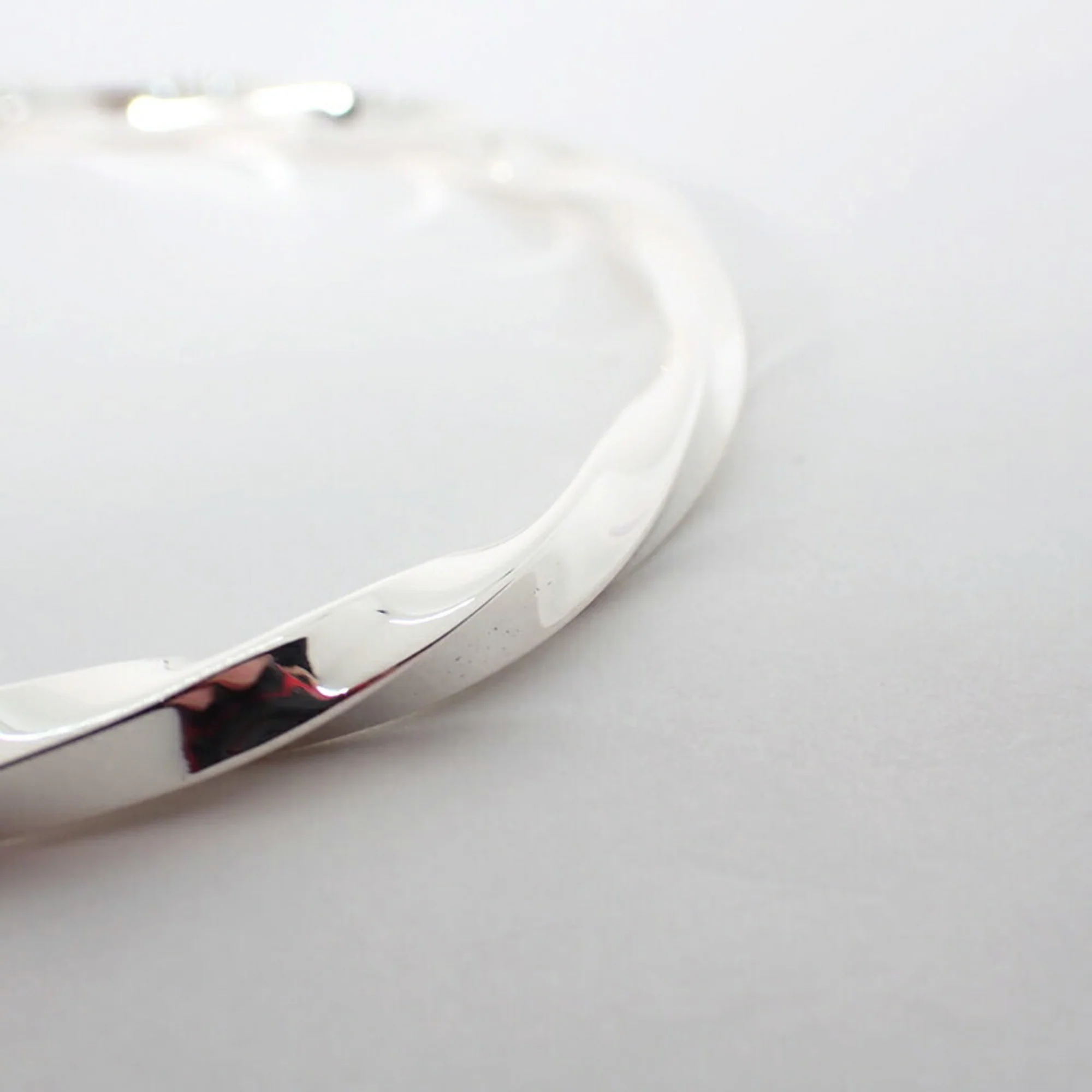 Knife-Edge Bracelet Sterling Silver - Image 7