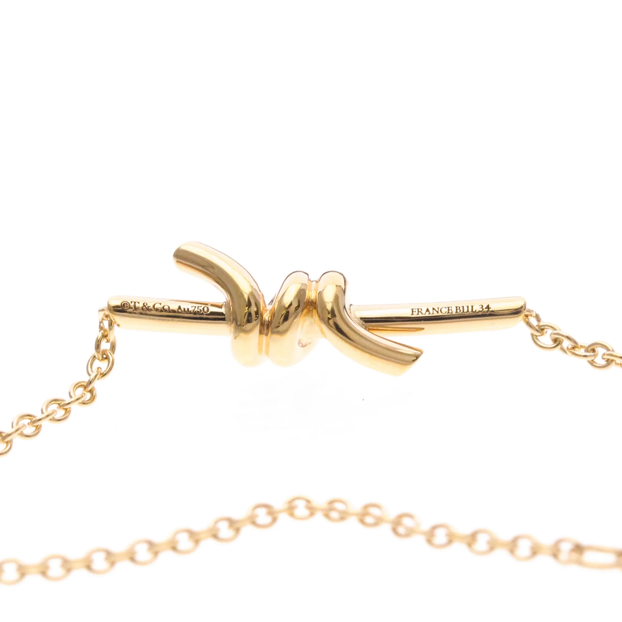 Knot Chain Bracelet 18K Rose Gold - Image 5