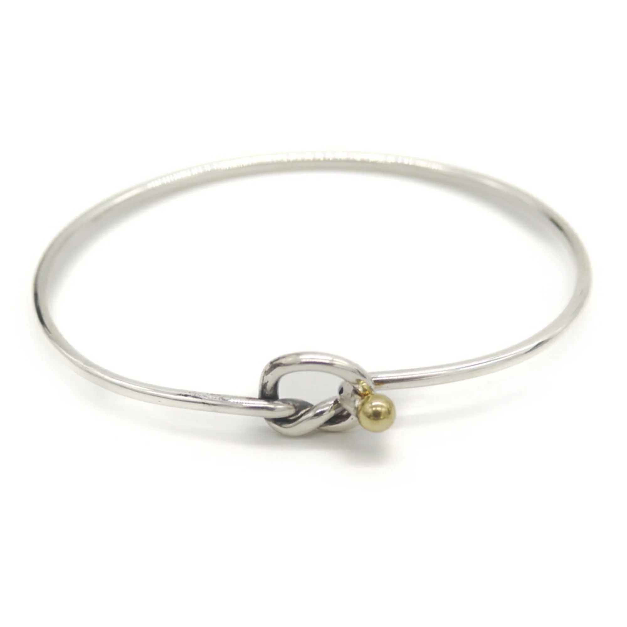 Love Knot Bracelet 18K Gold and Sterling Silver