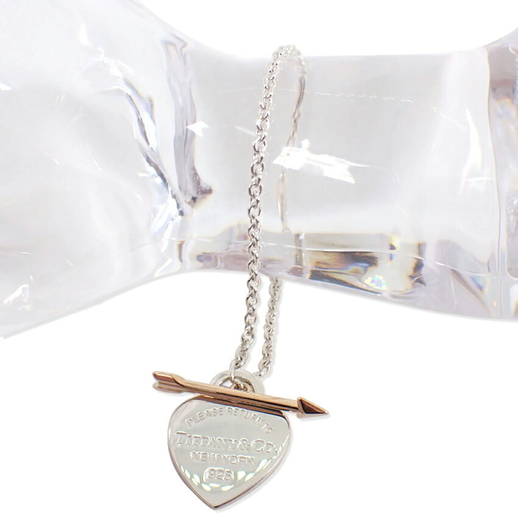 Lovestruck Heart and Arrow Bracelet Sterling Silver and 18K Yellow Gold - Image 2