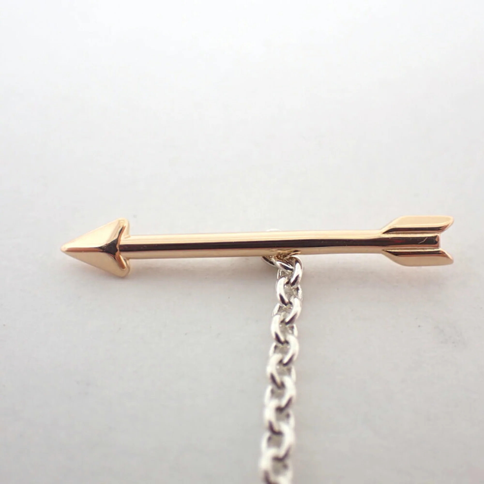 Lovestruck Heart and Arrow Bracelet Sterling Silver and 18K Yellow Gold - Image 7