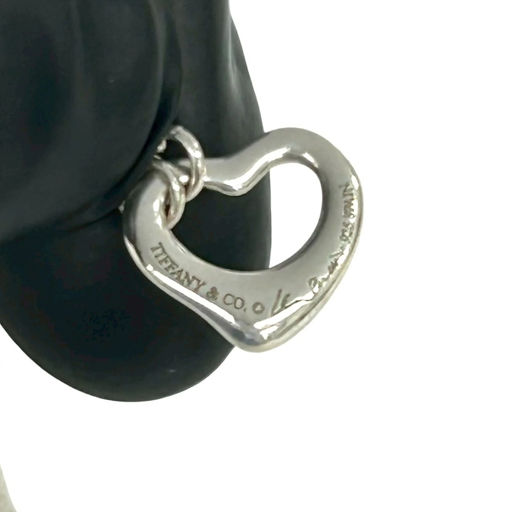 Open Heart Bracelet Sterling Silver - Image 3