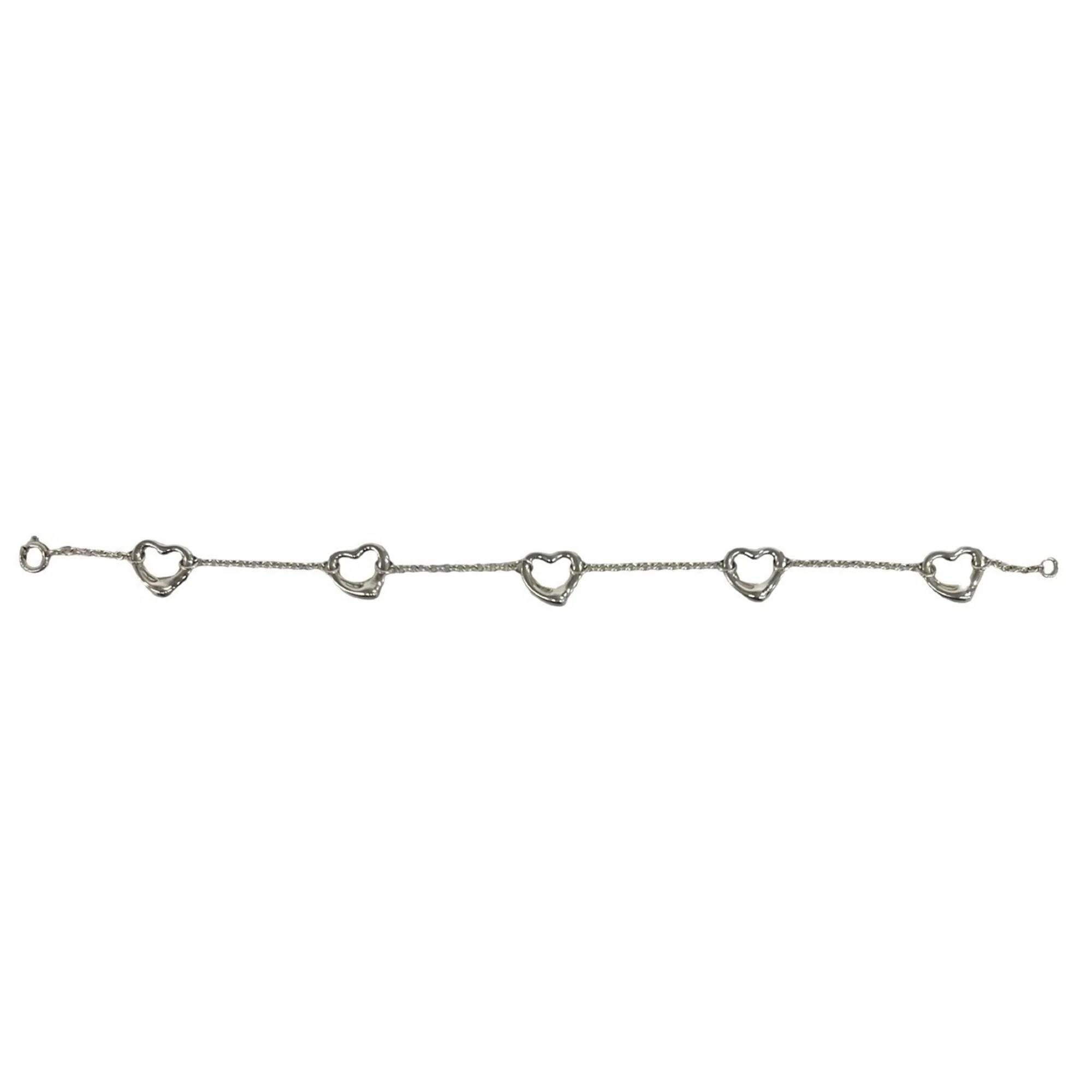 Open Heart Bracelet Sterling Silver - Image 6
