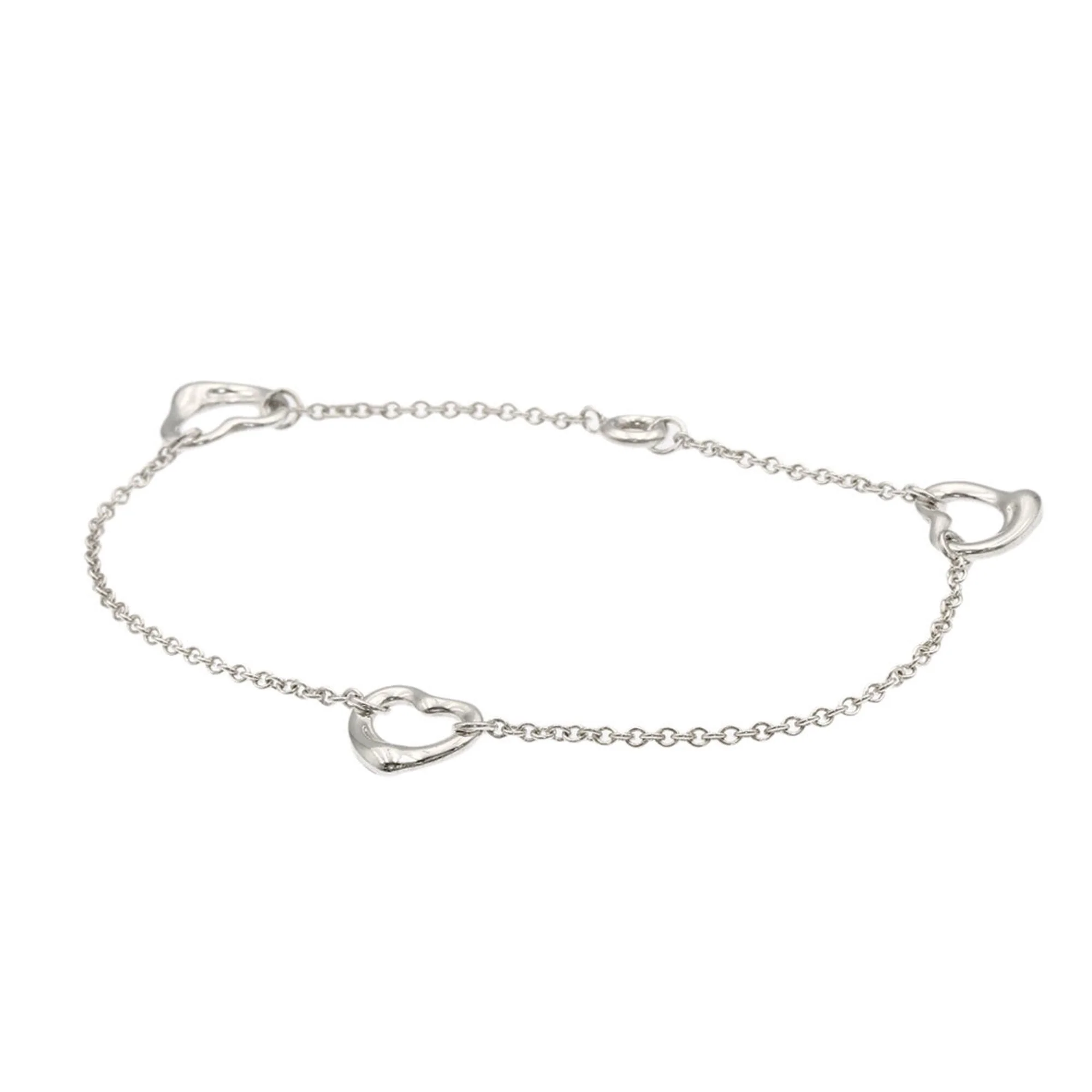 Open Heart Bracelet Sterling Silver