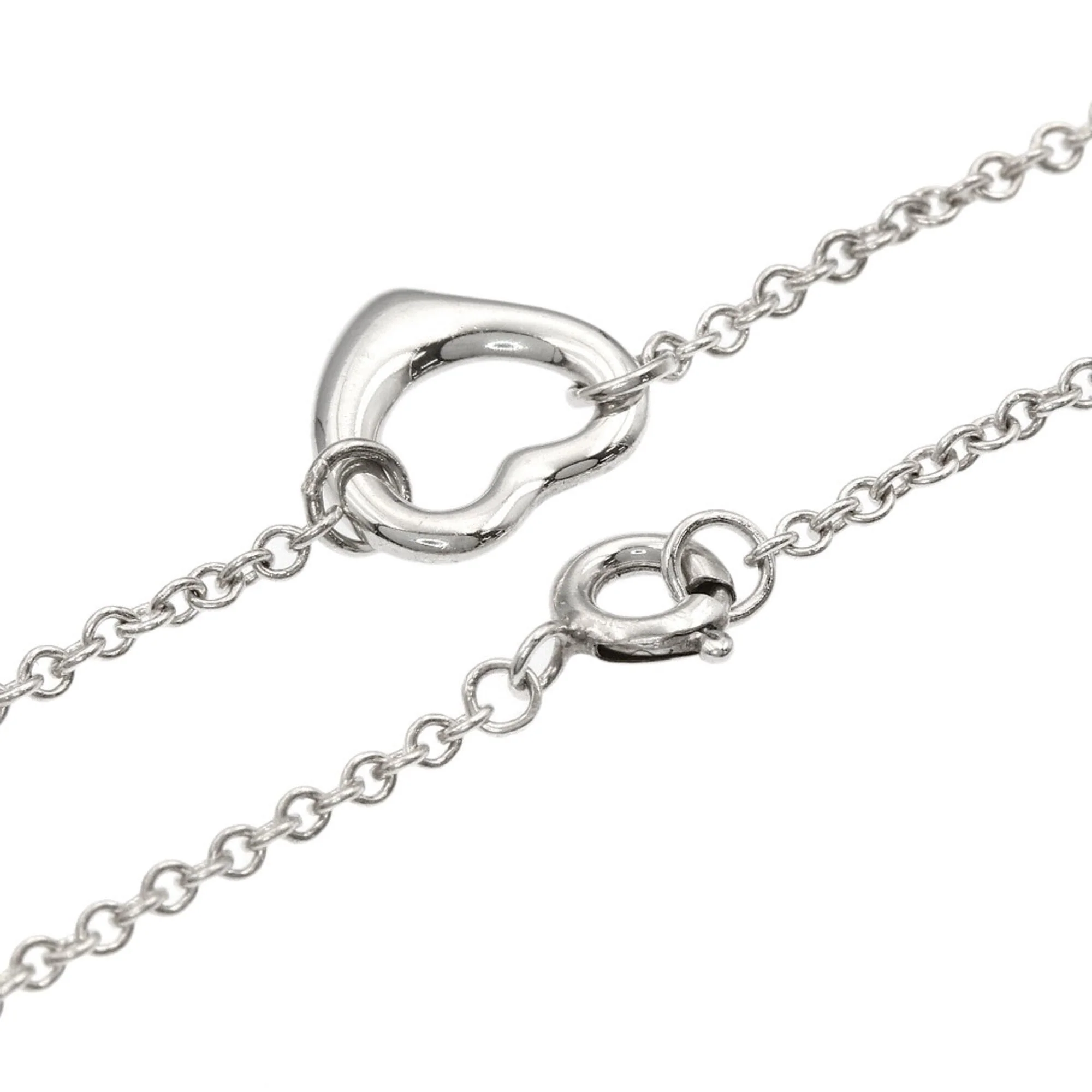 Open Heart Bracelet Sterling Silver - Image 3