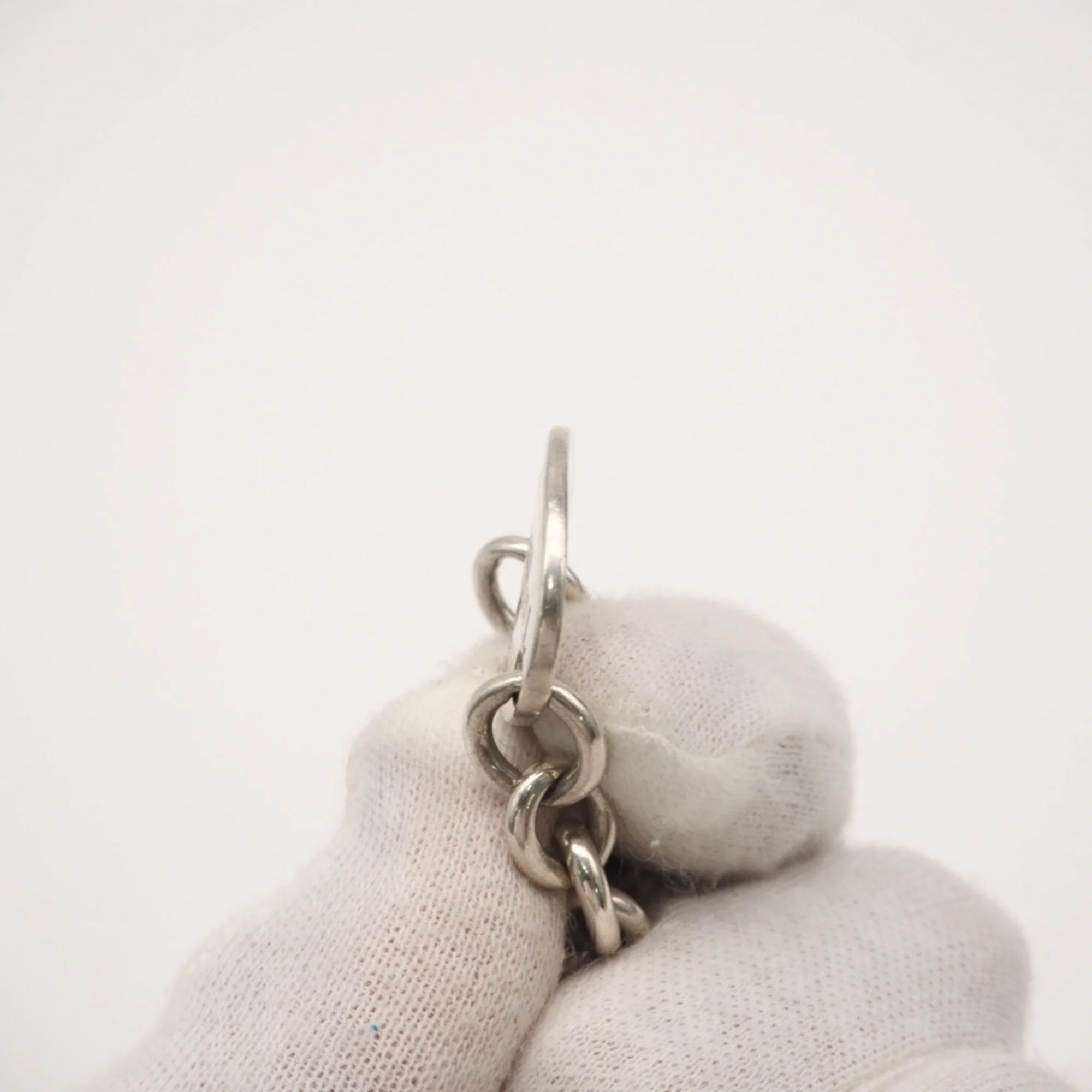 Oval Tag Bracelet Sterling Silver - Image 4