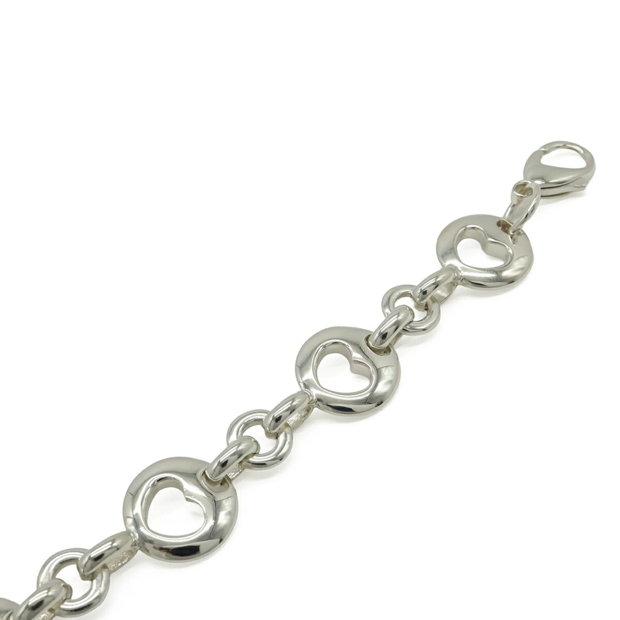 Pierced Heart Bracelet Sterling Silver - Image 4