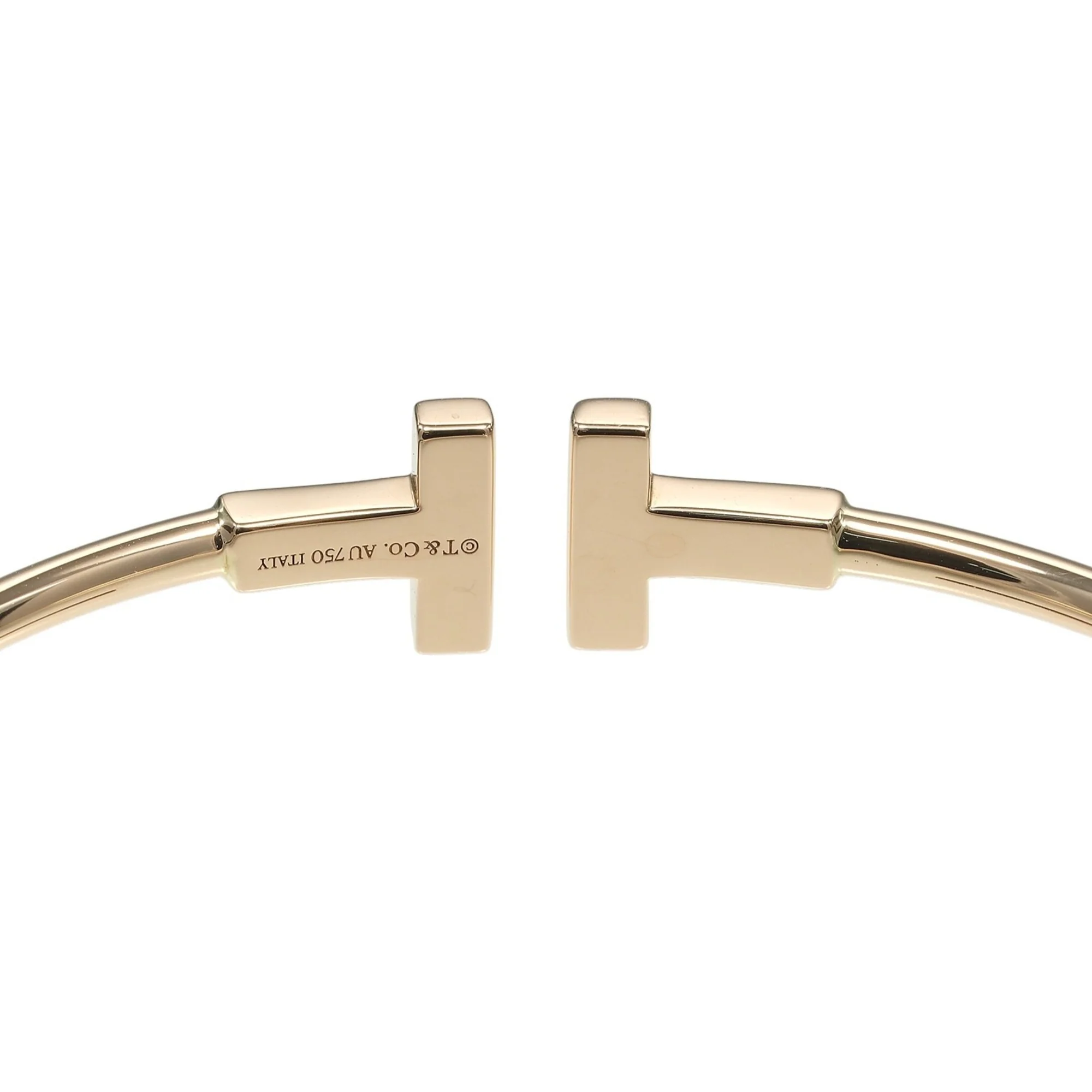 T Wire Bracelet 18K Rose Gold - Image 4