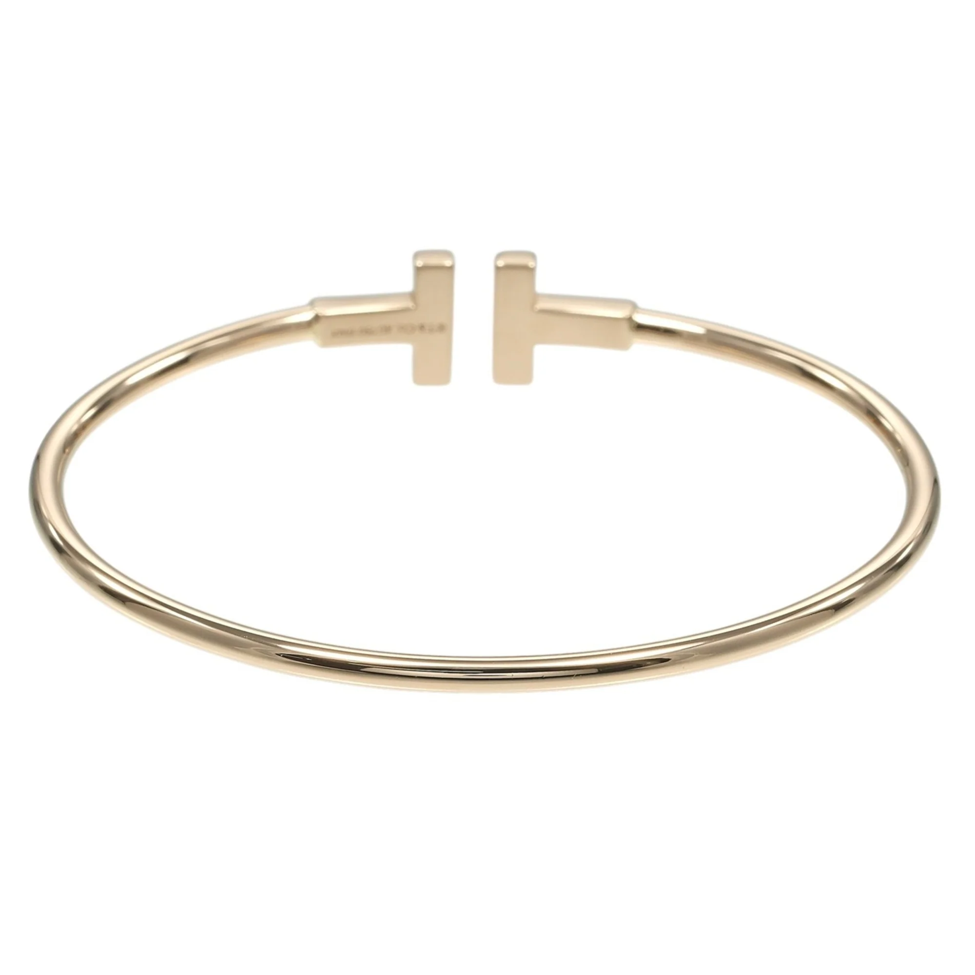 T Wire Bracelet 18K Rose Gold - Image 5