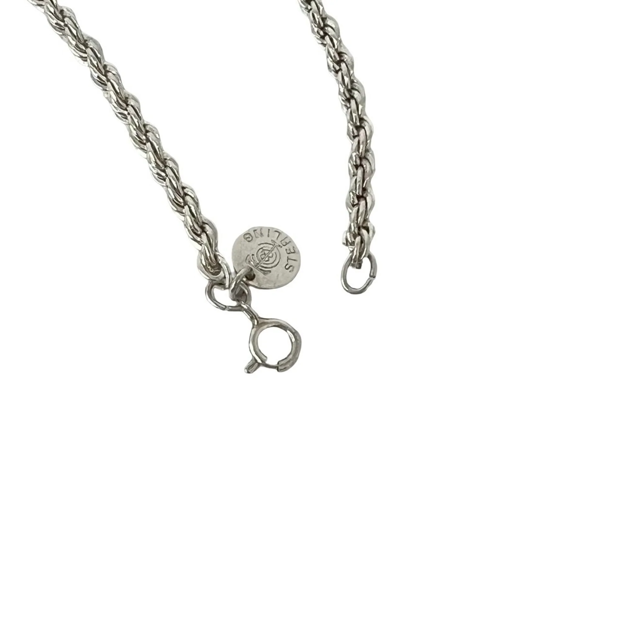 Twist Rope Bracelet Sterling Silver - Image 4