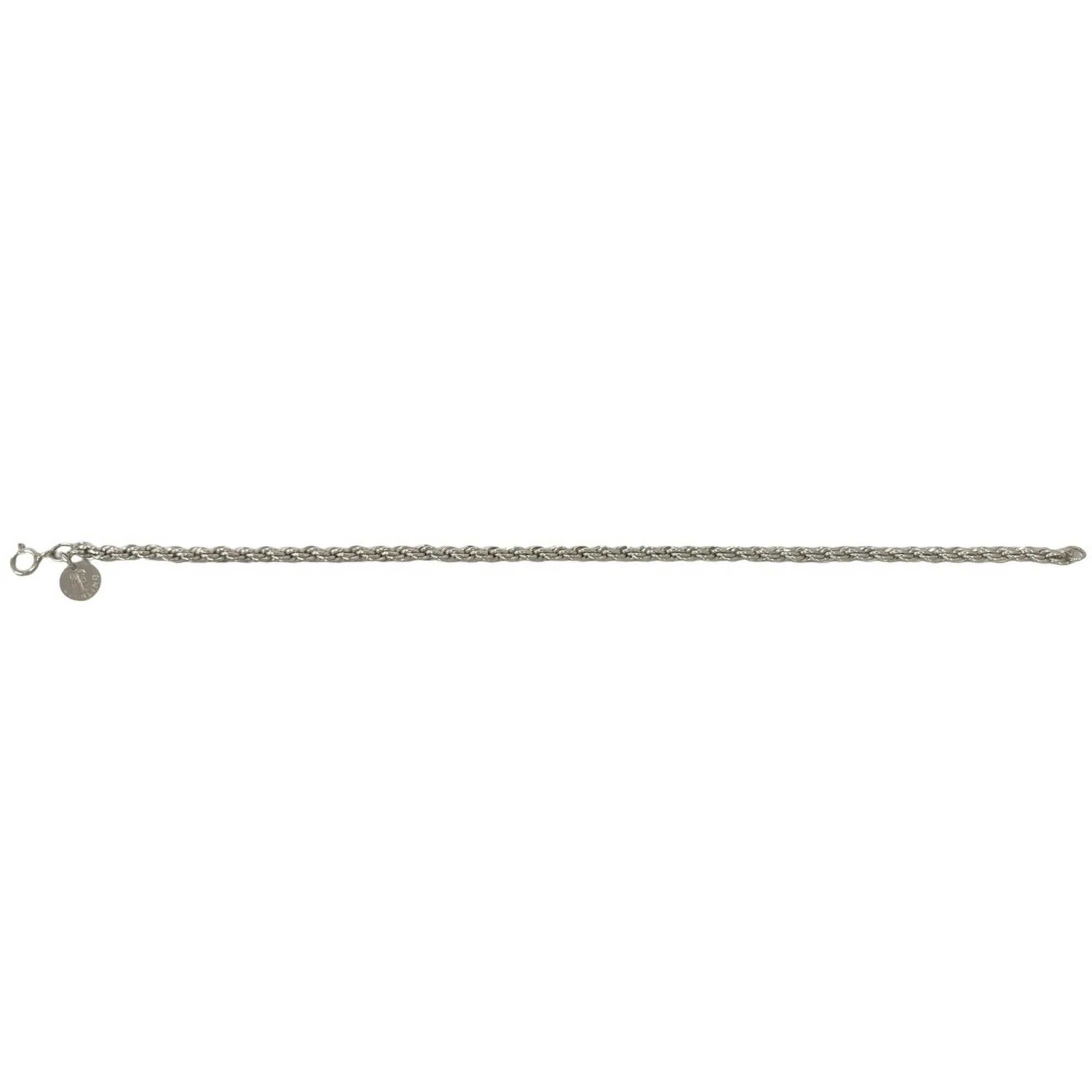 Twist Rope Bracelet Sterling Silver - Image 5