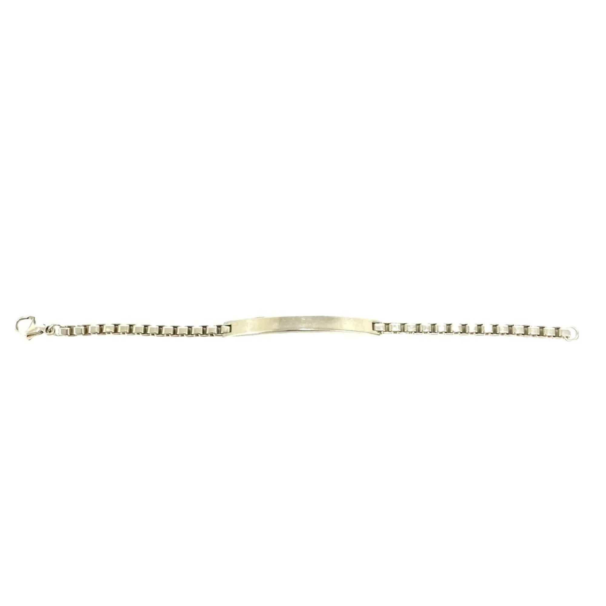 Venetian ID Bracelet Sterling Silver - Image 6