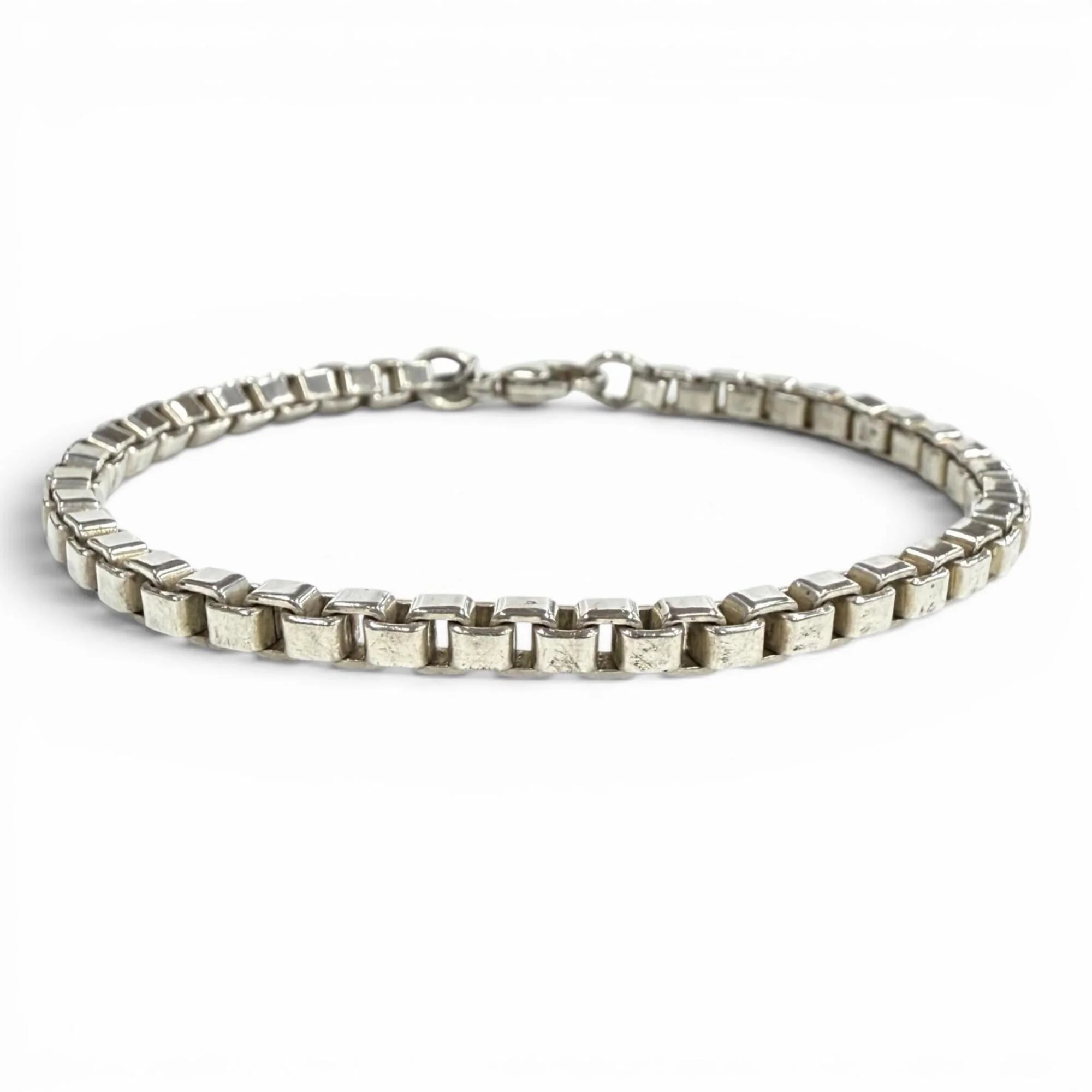 Venetian Link Bracelet Sterling Silver