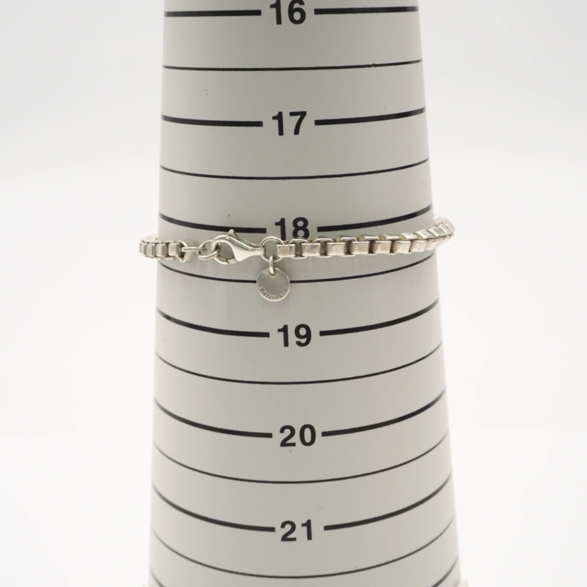 Venetian Link Bracelet Sterling Silver - Image 4