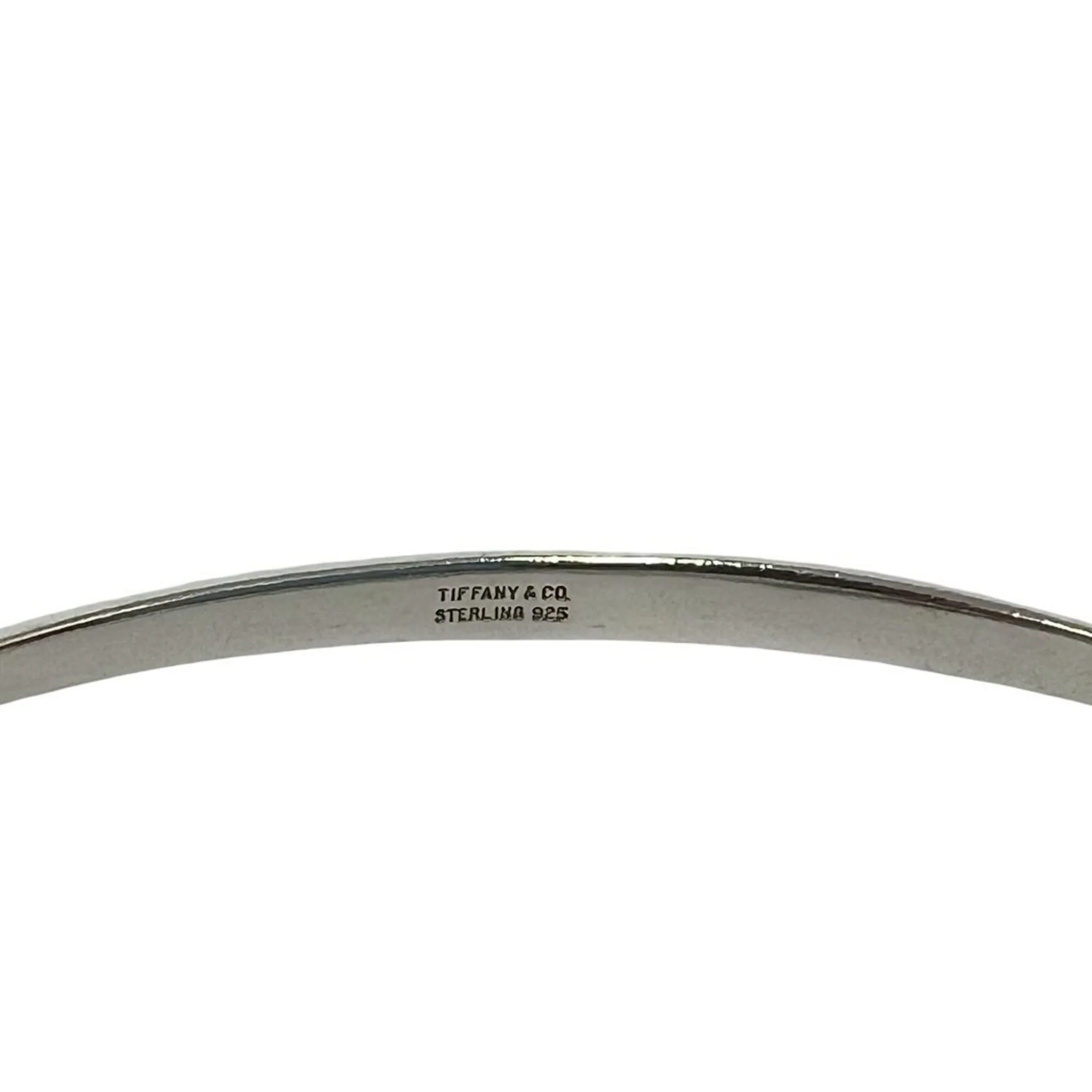 Vintage Bangle Bracelet Sterling Silver - Image 3