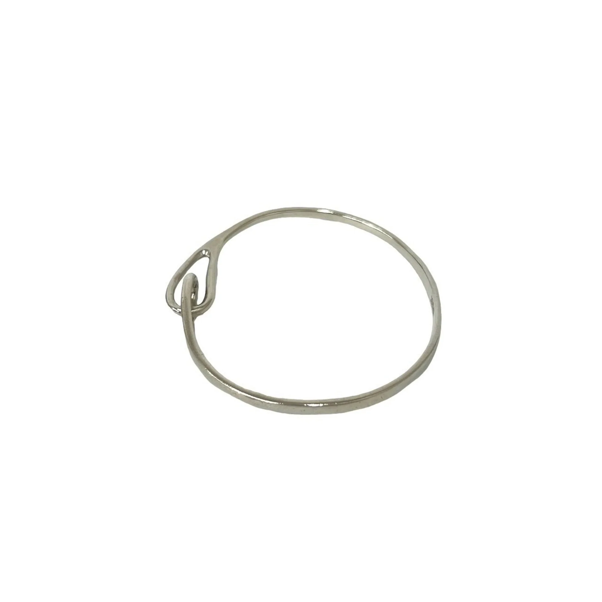 Vintage Bangle Bracelet Sterling Silver - Image 4