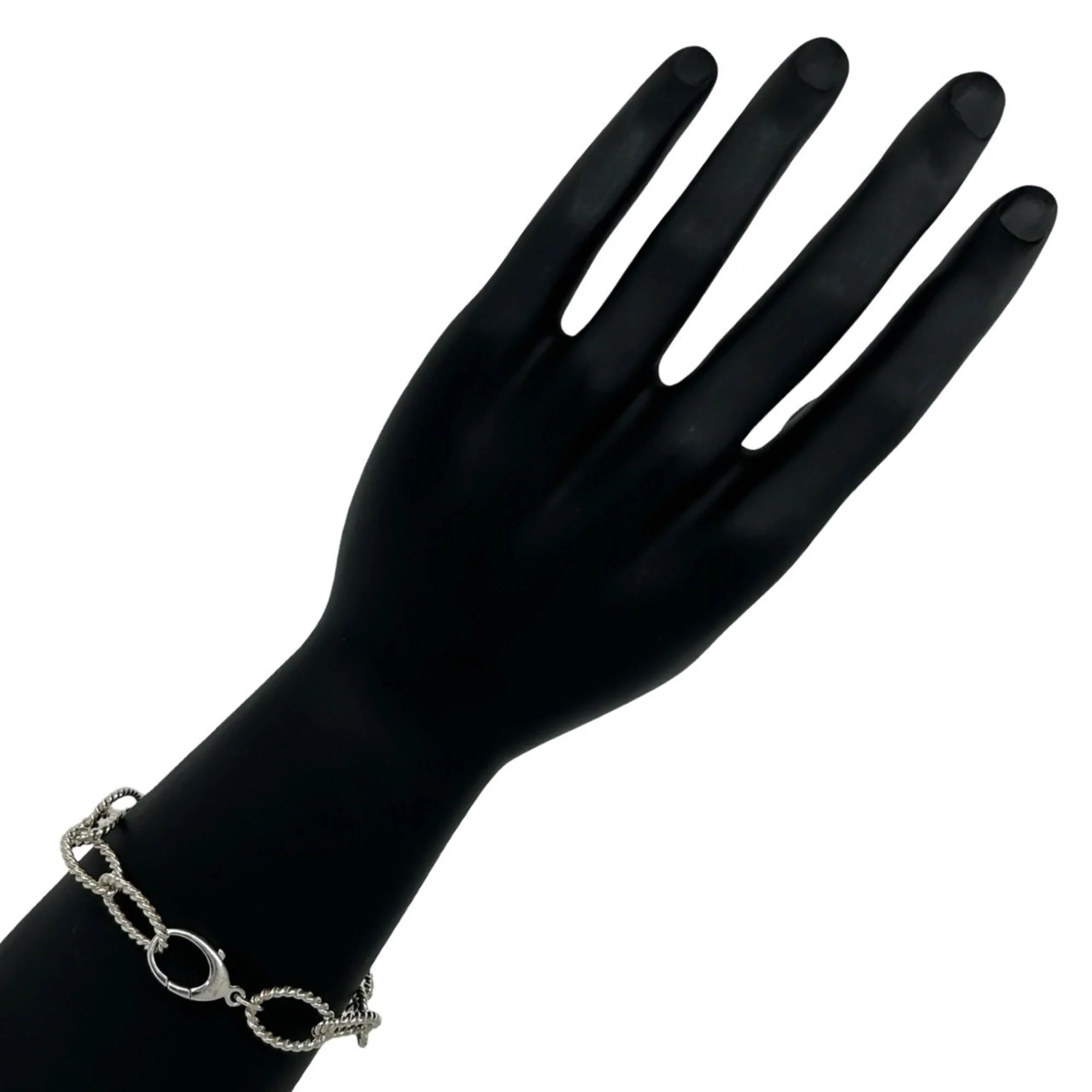 Vintage Charm Bracelet Sterling Silver - Image 2