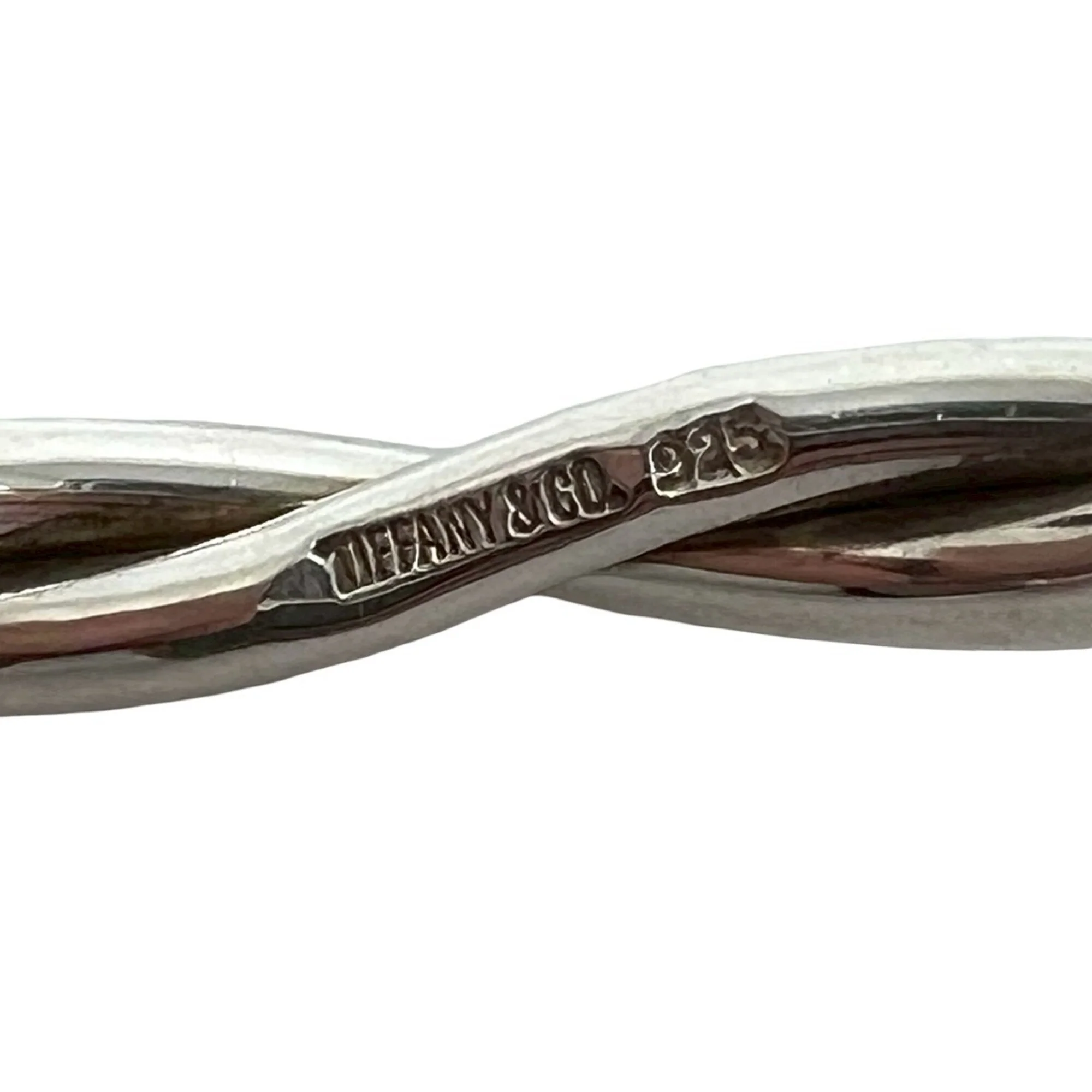 Vintage Twist Bracelet Sterling Silver - Image 2