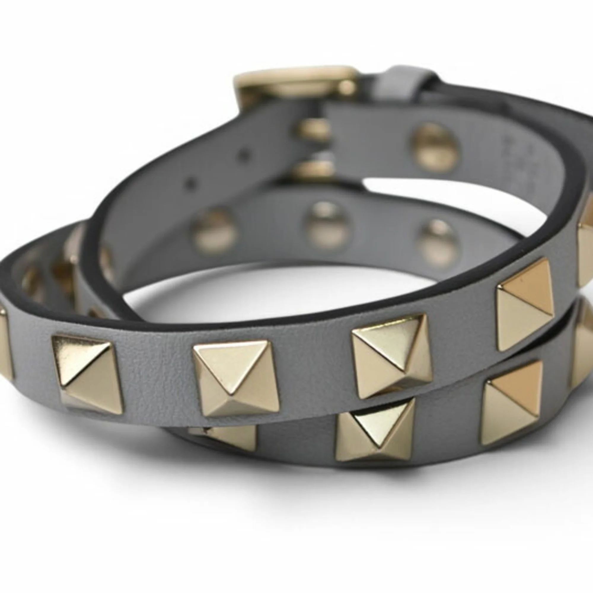 Bracelet Leather Gray - Image 4