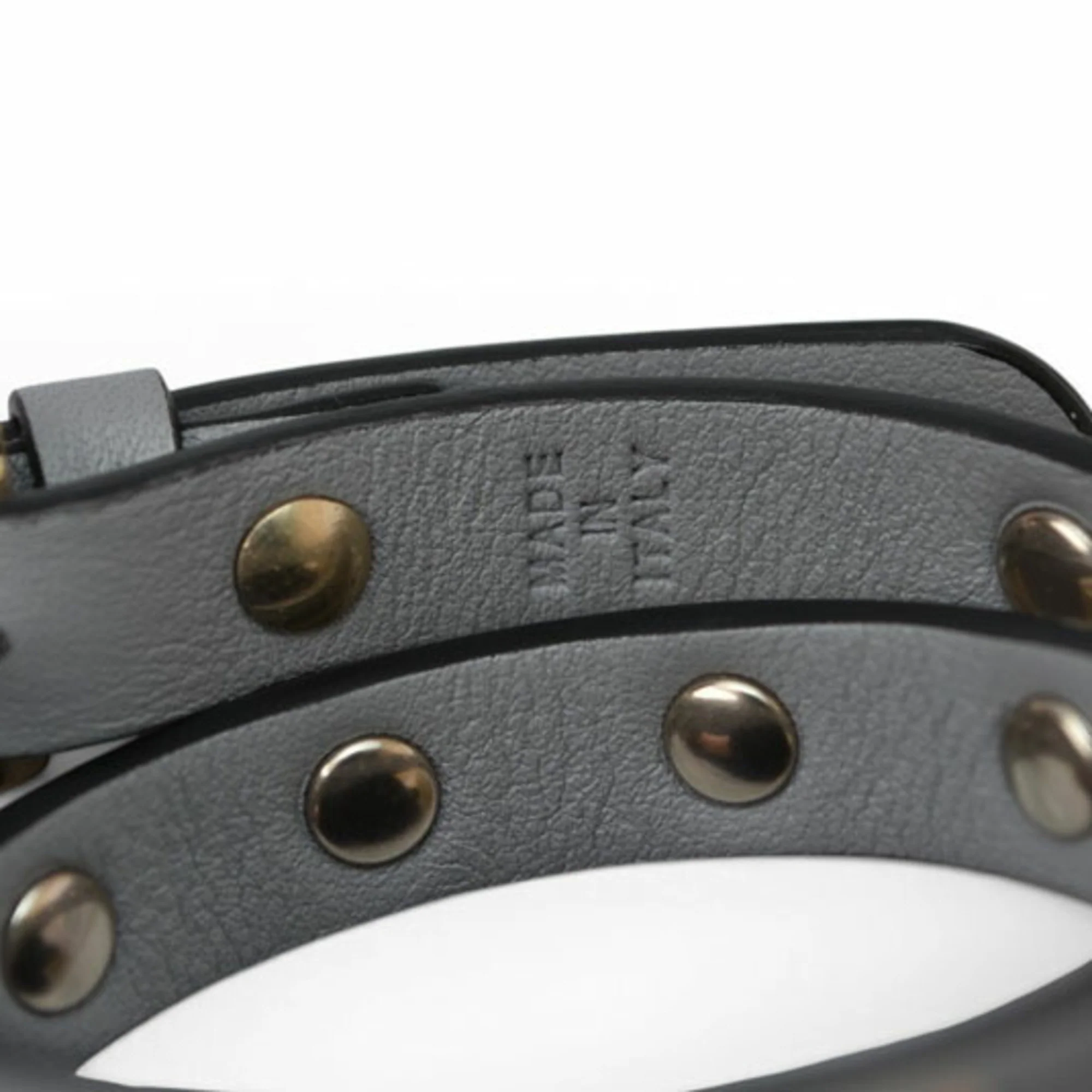 Bracelet Leather Gray - Image 6