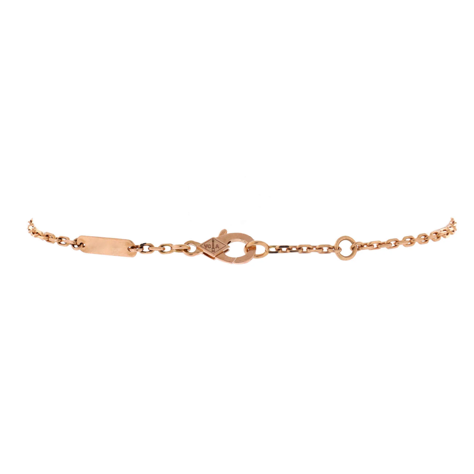 Lucky Spring Plum Blossom Bracelet 18K Rose Gold and Mother of Pearl - Image 3