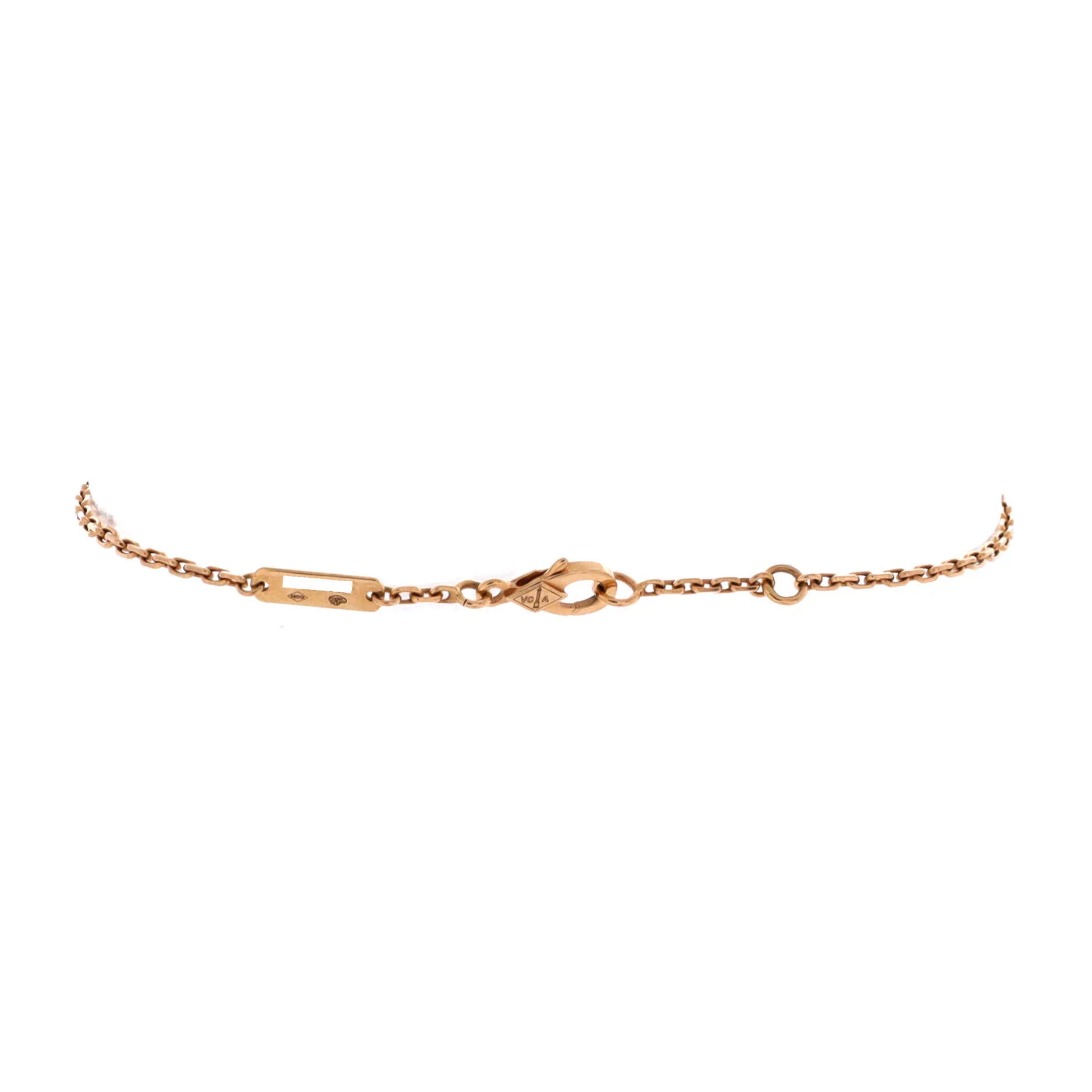 Lucky Spring Plum Blossom Bracelet 18K Rose Gold and Mother of Pearl - Image 3
