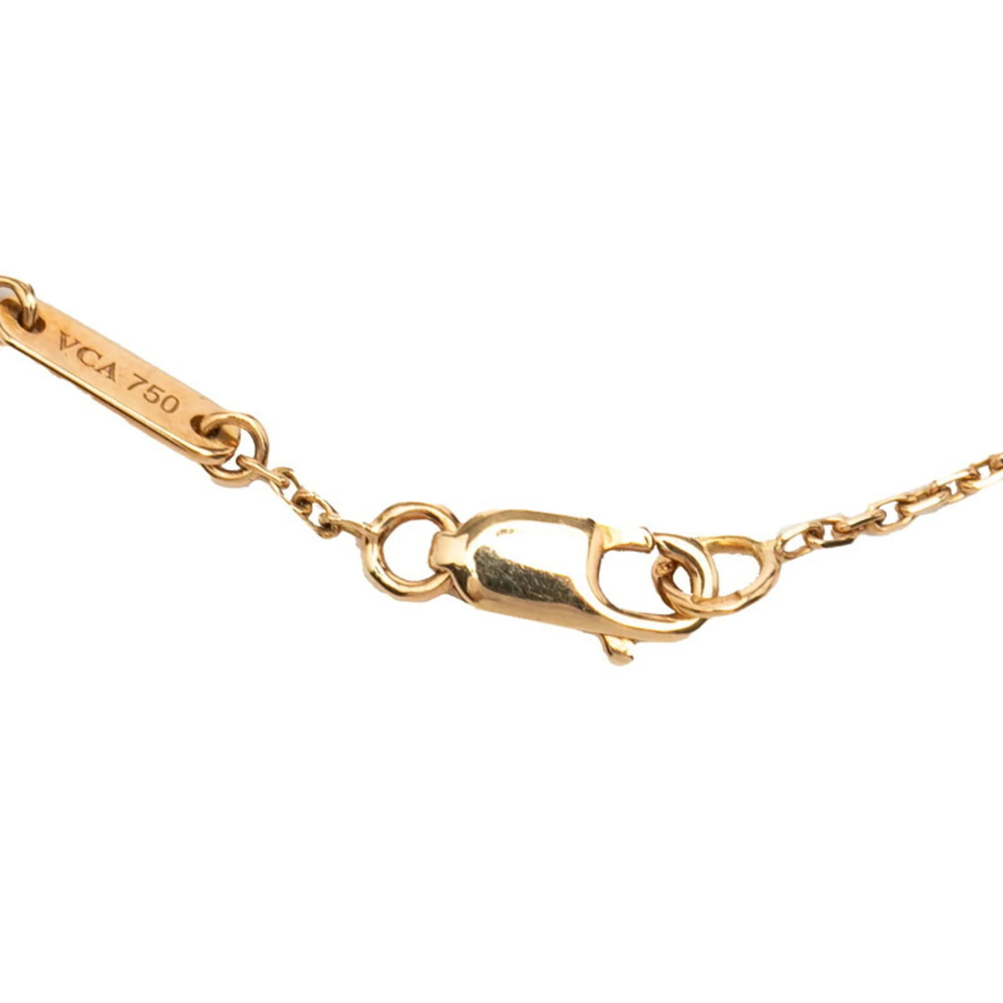 Sweet Alhambra Bracelet 18K Rose Gold and Mother of Pearl - Image 4
