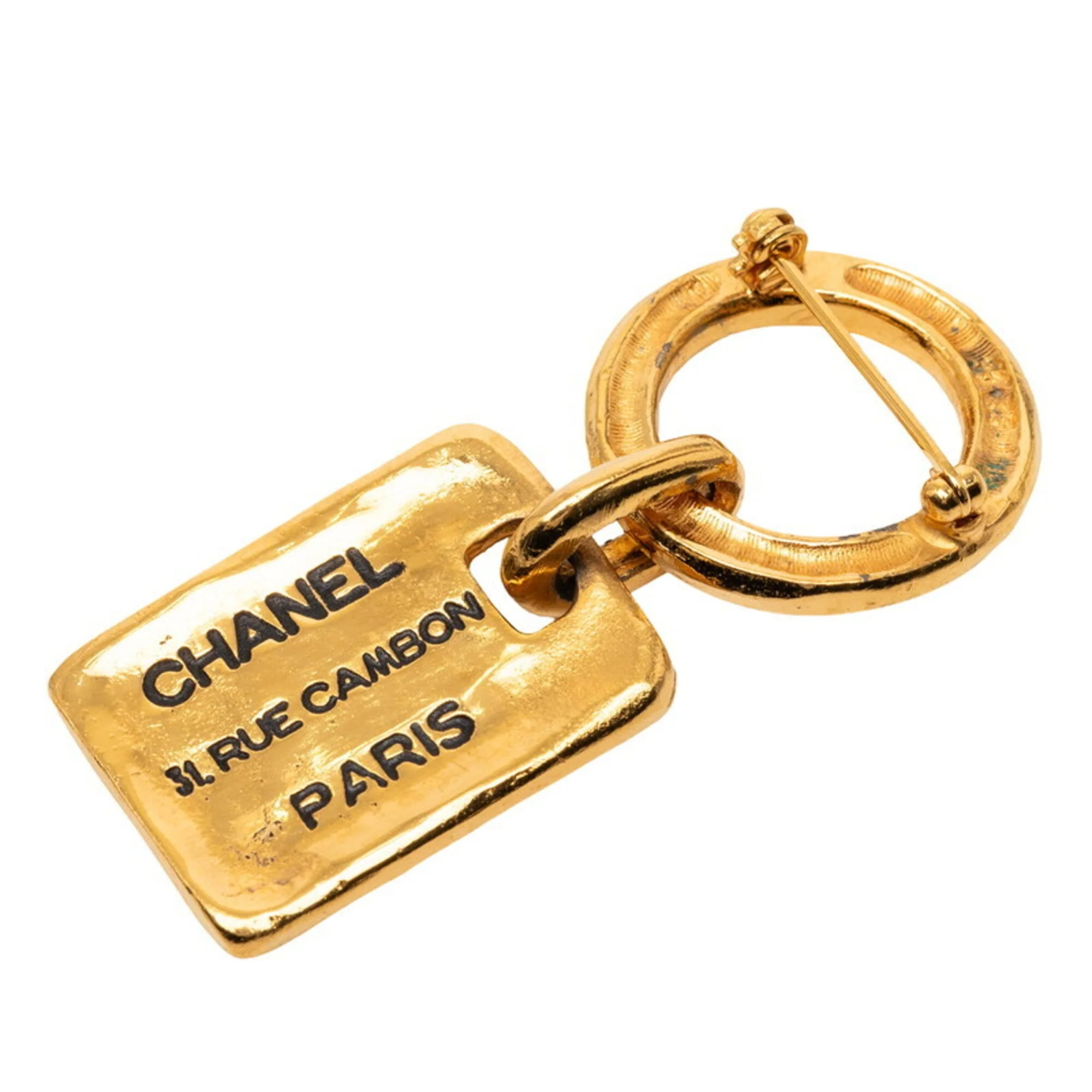 Brooch Gold-Tone Metal - Image 2