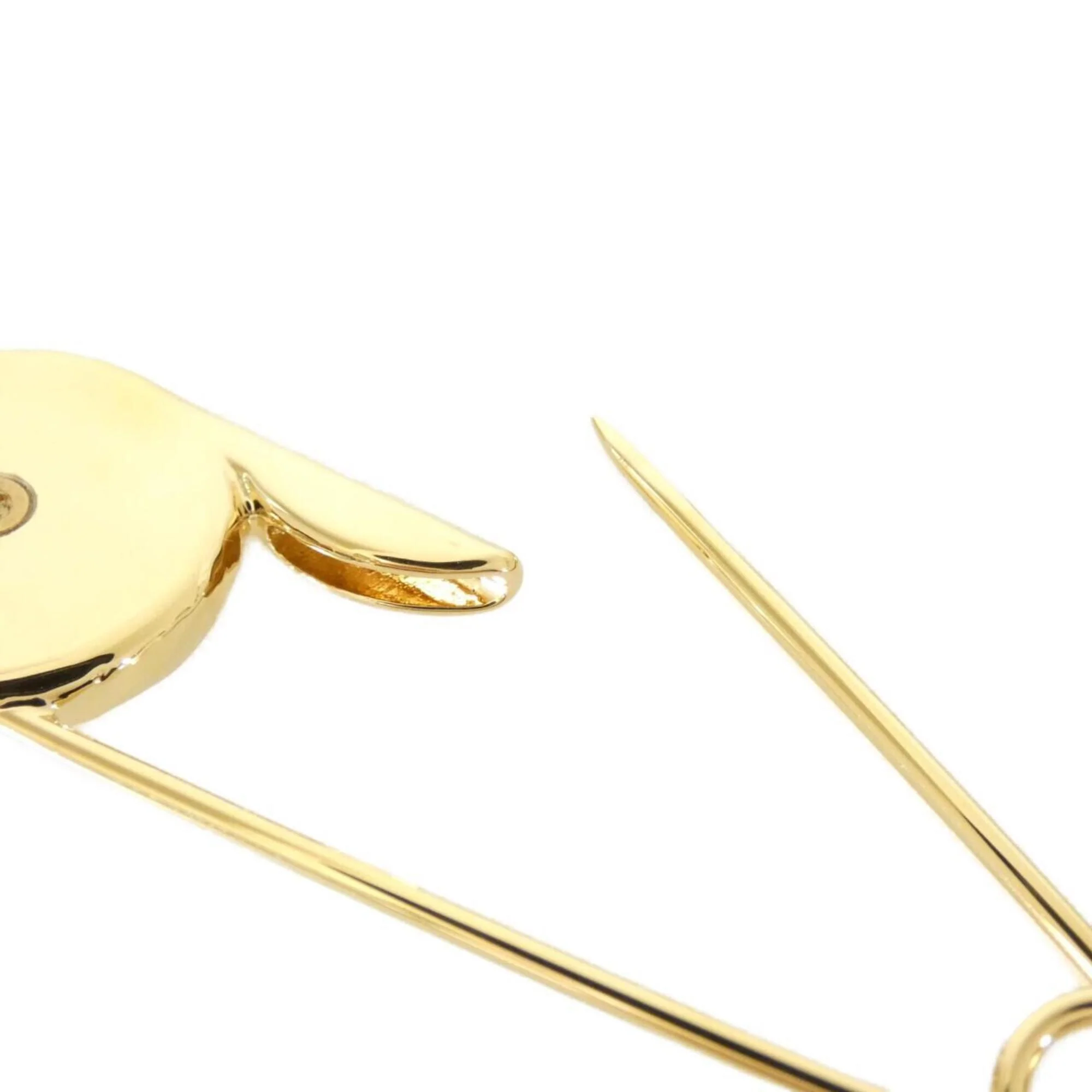Brooch Gold White - Image 3